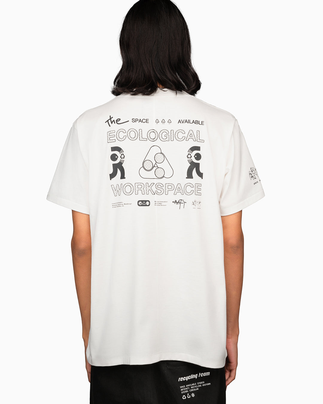 ECOLOGICAL WORKSPACE TEE (WHT)