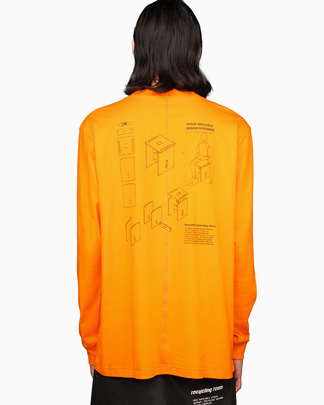 NOMADIC STOOL LONG SLEEVE TEE (ORG)