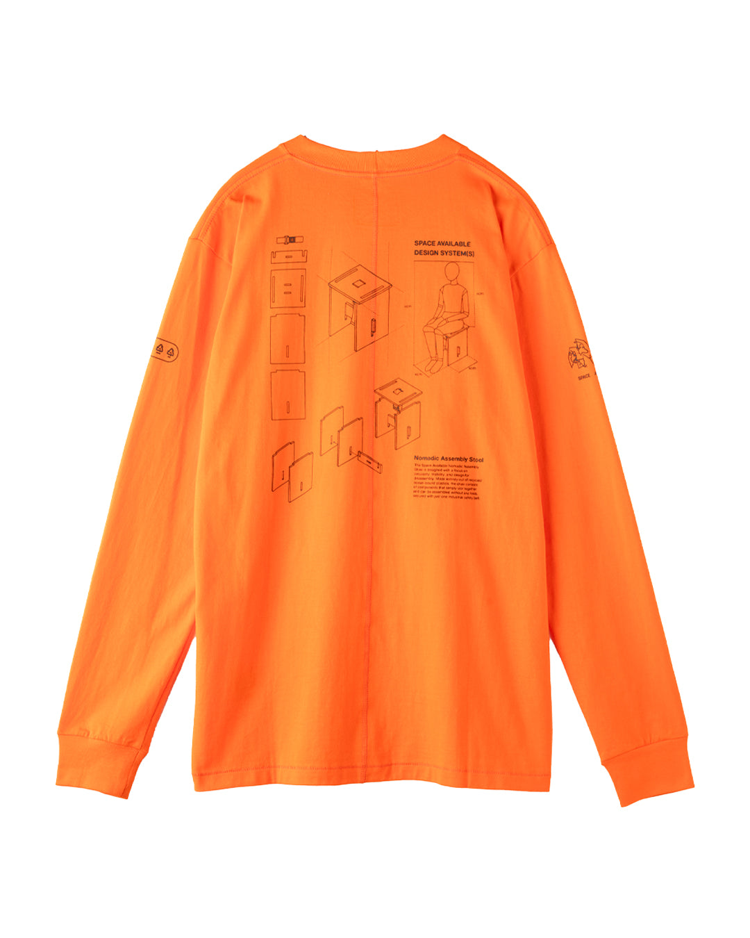 NOMADIC STOOL LONG SLEEVE TEE (ORG)