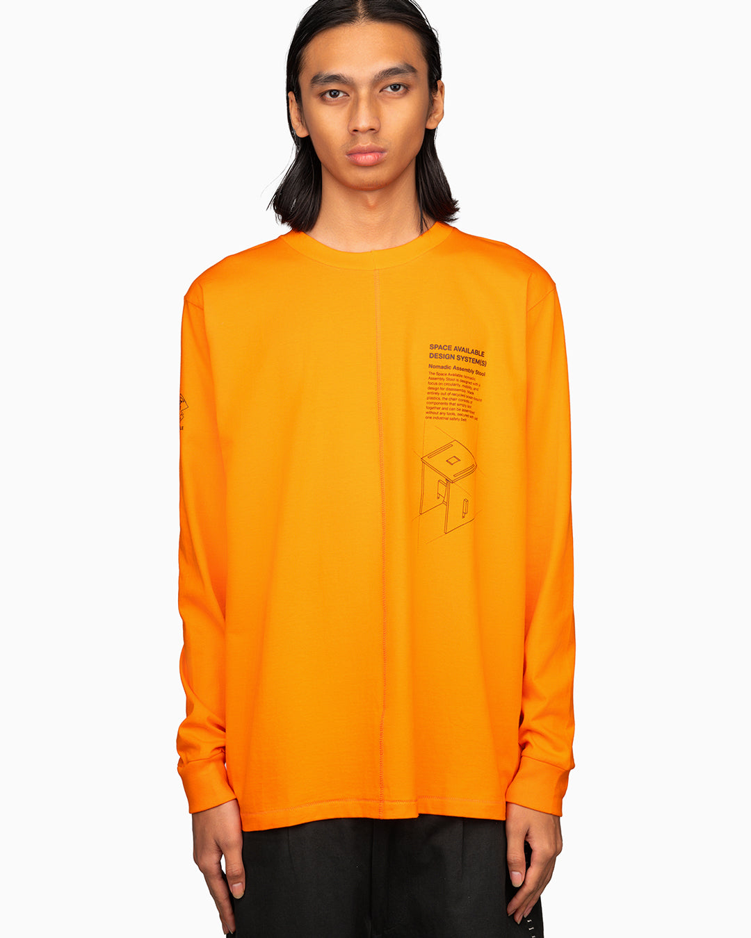 NOMADIC STOOL LONG SLEEVE TEE (ORG)