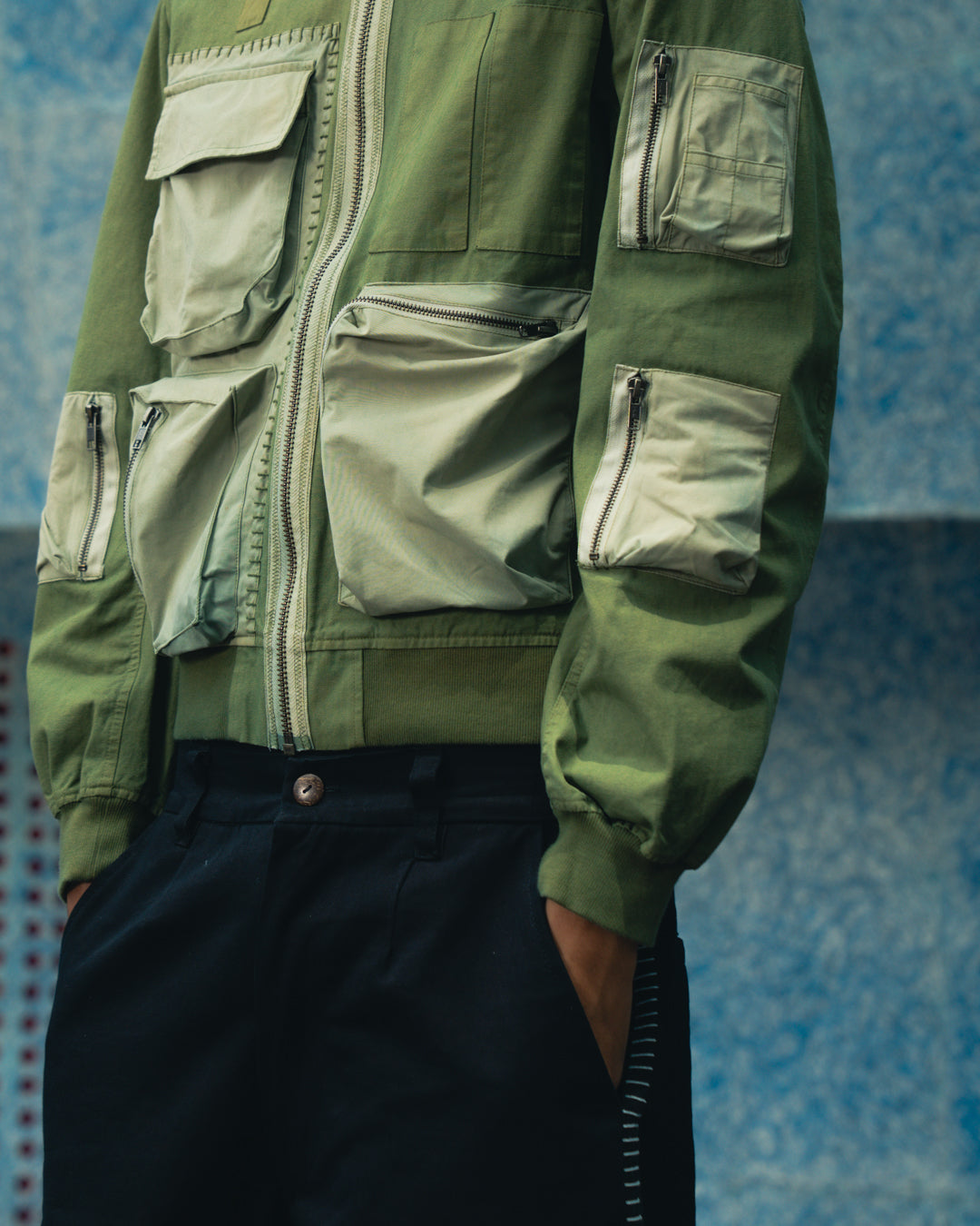 SA RECYCLING PARACHUTE JACKET