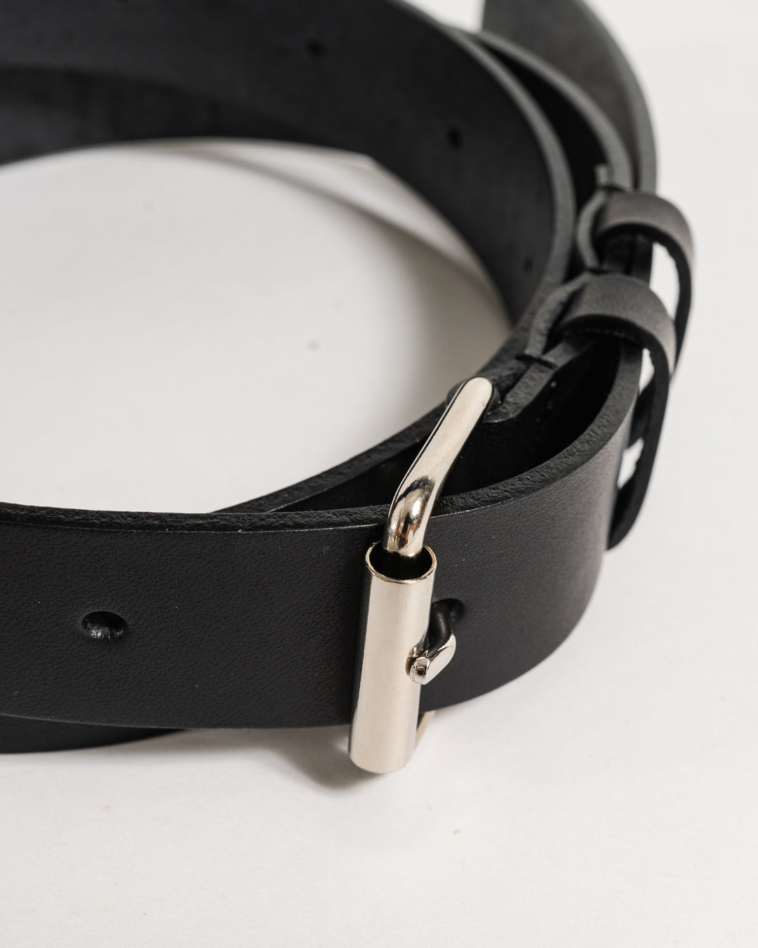 LEATHER BELT SKI 30 (BLK)