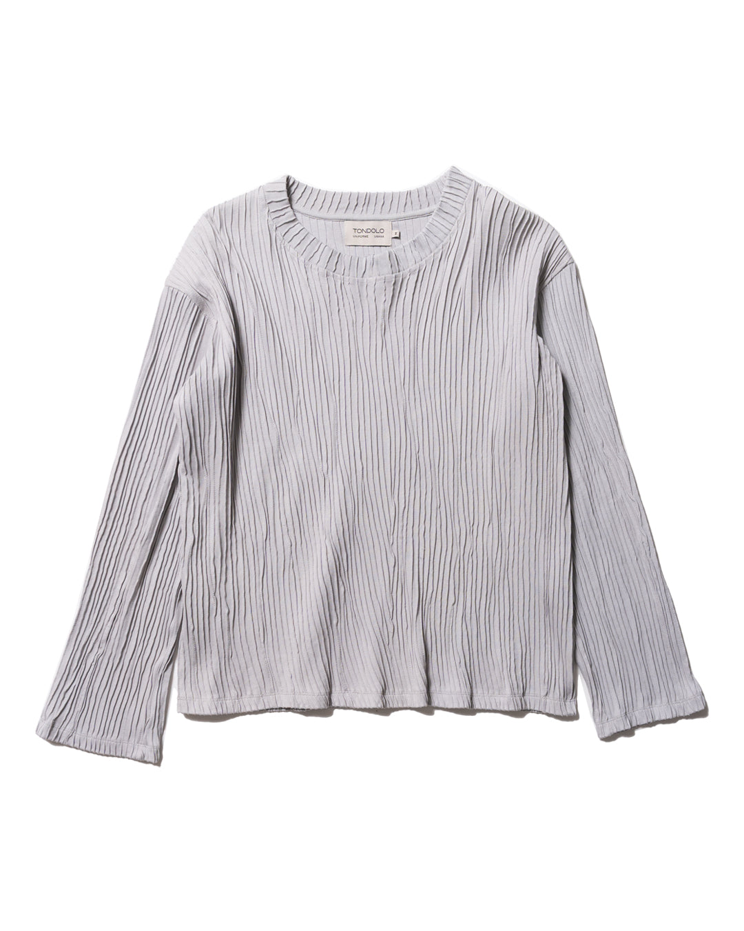 GILLED LONG SLEEVE T-SHIRT (GRY)