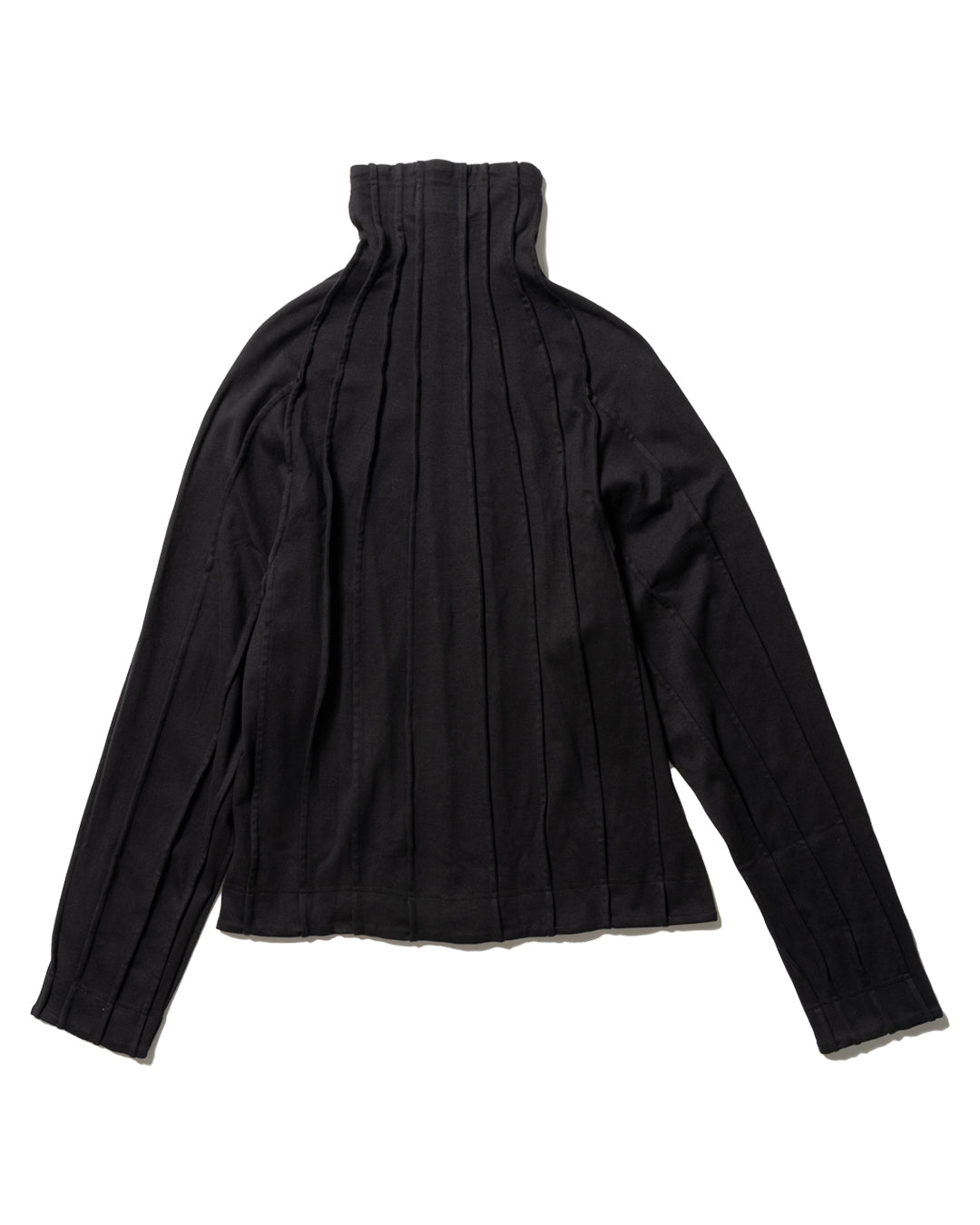 GILLED TURTLE NECK (BLK)