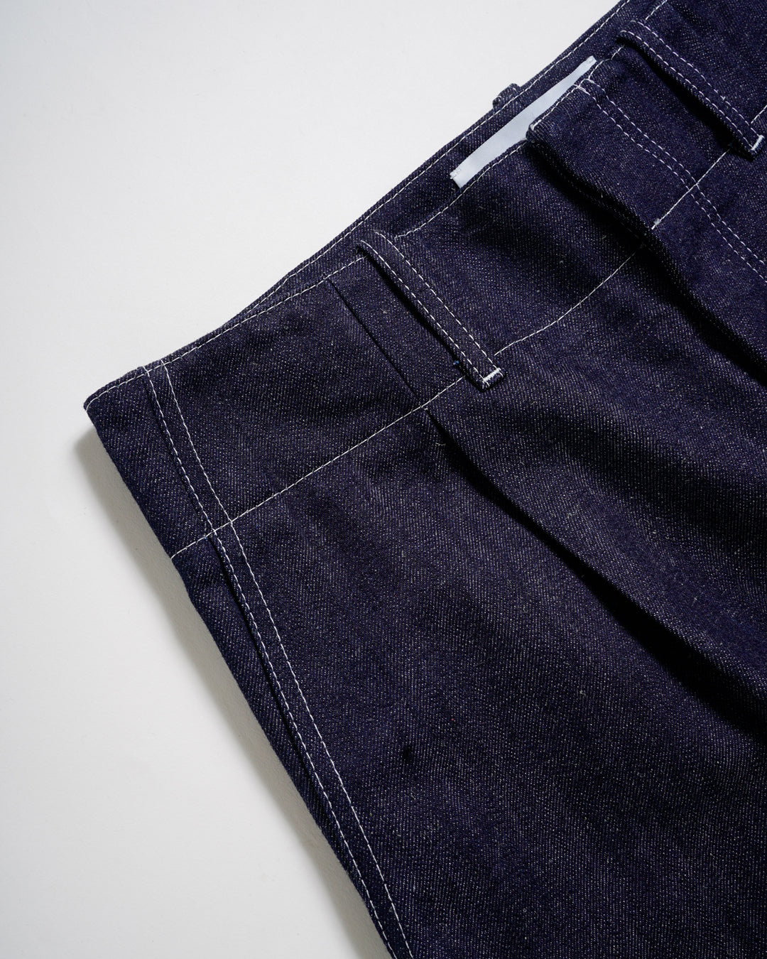 CONTRASTED PLEATED SHORT (NVY) - Baby's all right