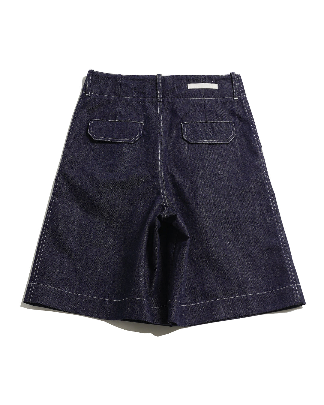 CONTRASTED PLEATED SHORT (NVY) - Baby's all right