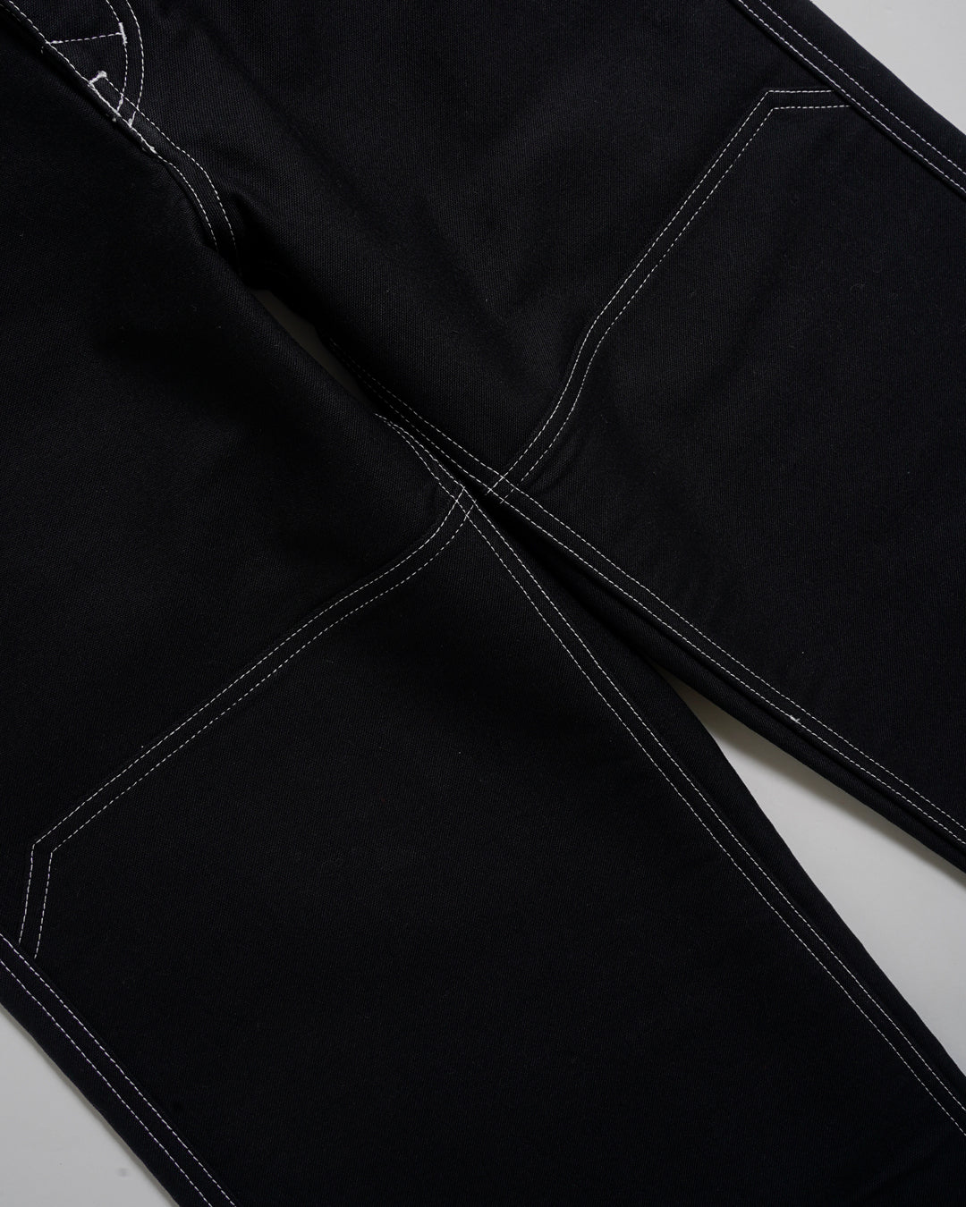 KNEE PATCH WORKWEAR TROUSERS (D.GRY) - Baby's all right