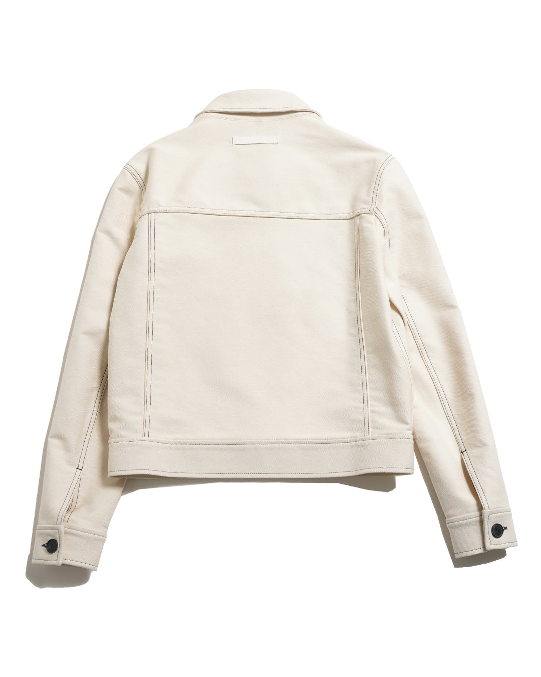 PATCH POCKET WORKWEAR JACKET (WHT) - Baby's all right