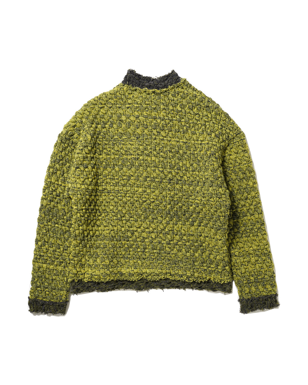 EMBOSSED JACQUARD SWEATER