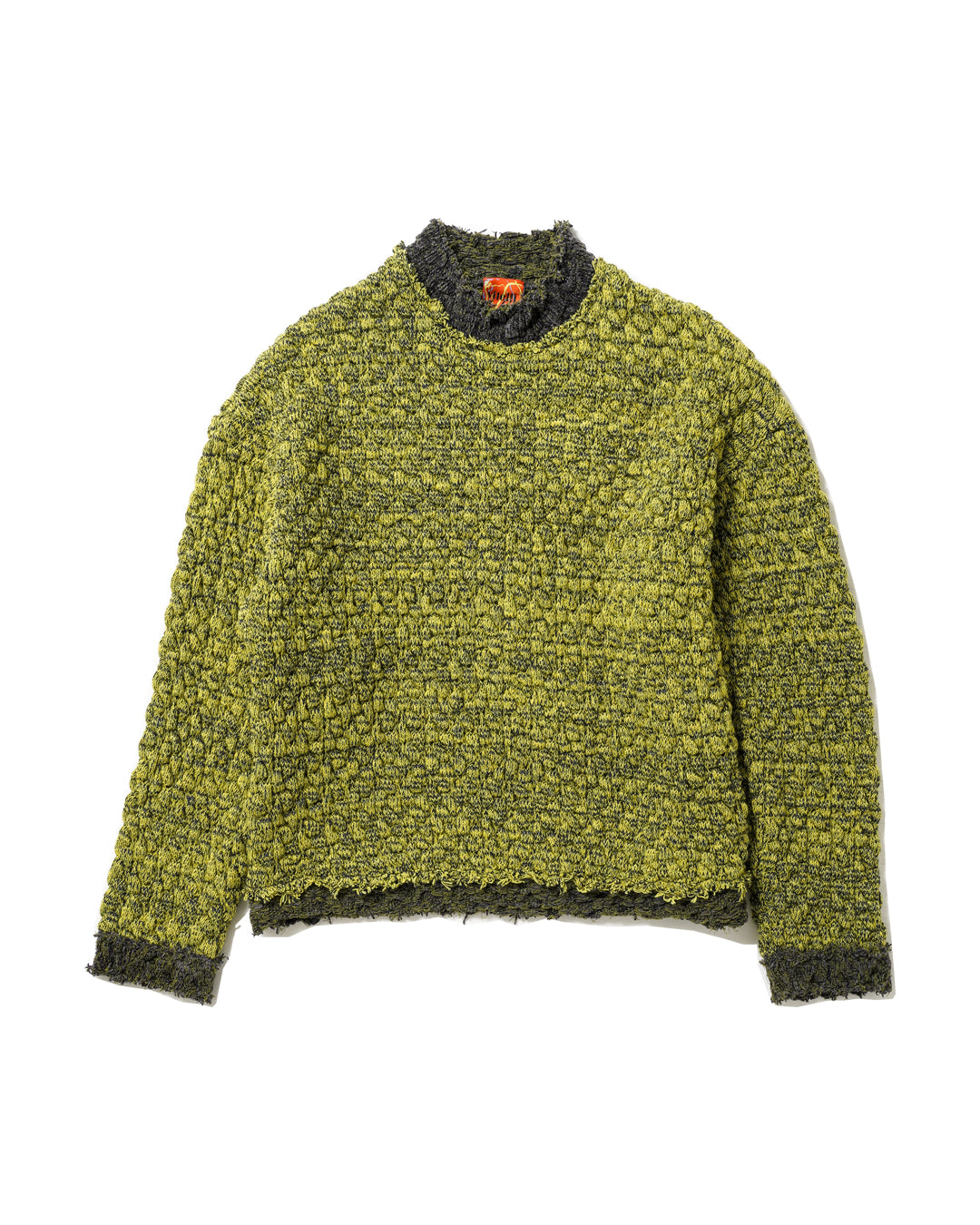 EMBOSSED JACQUARD SWEATER