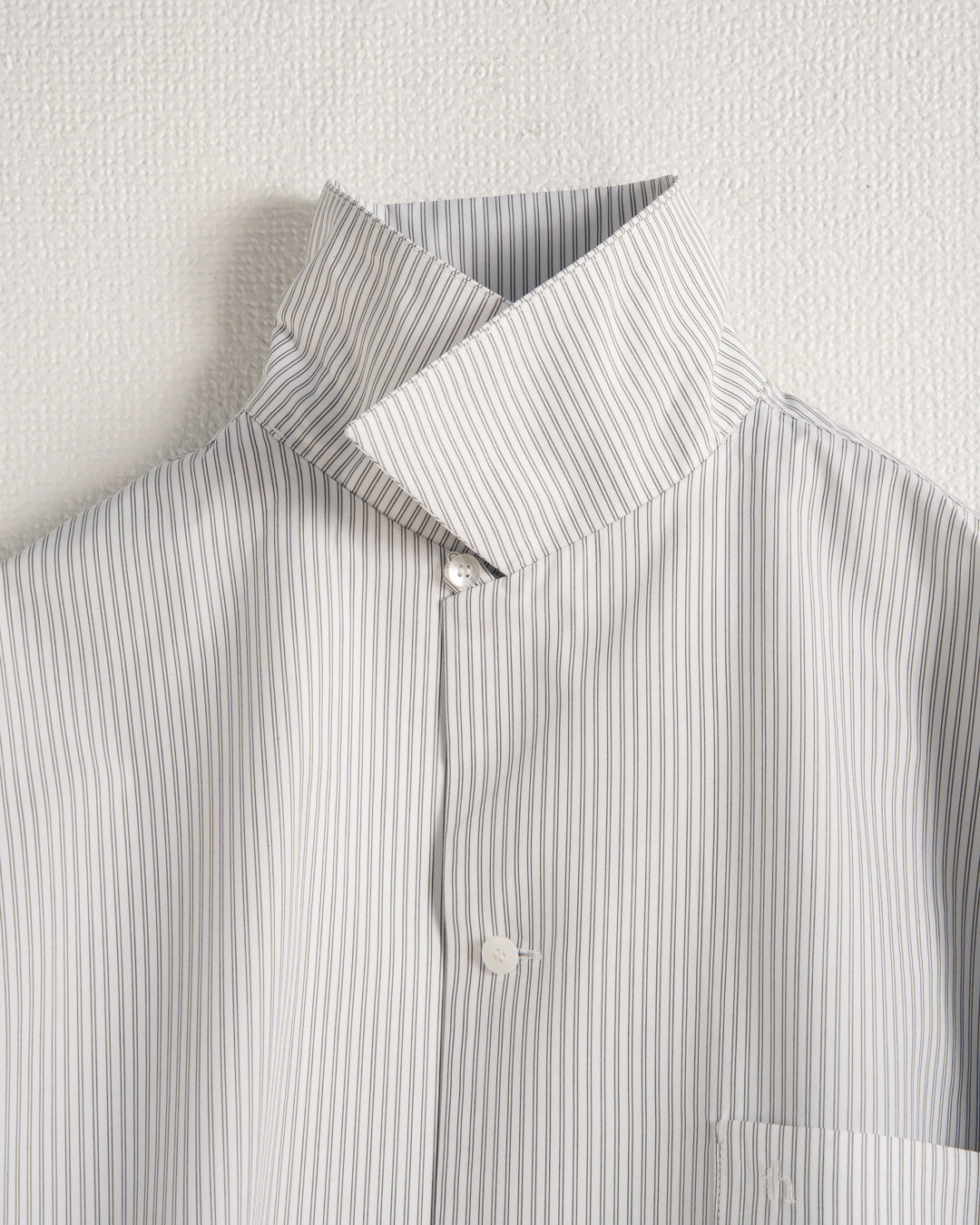 OPEN COLLAR SHIRT MID / (W/ST)