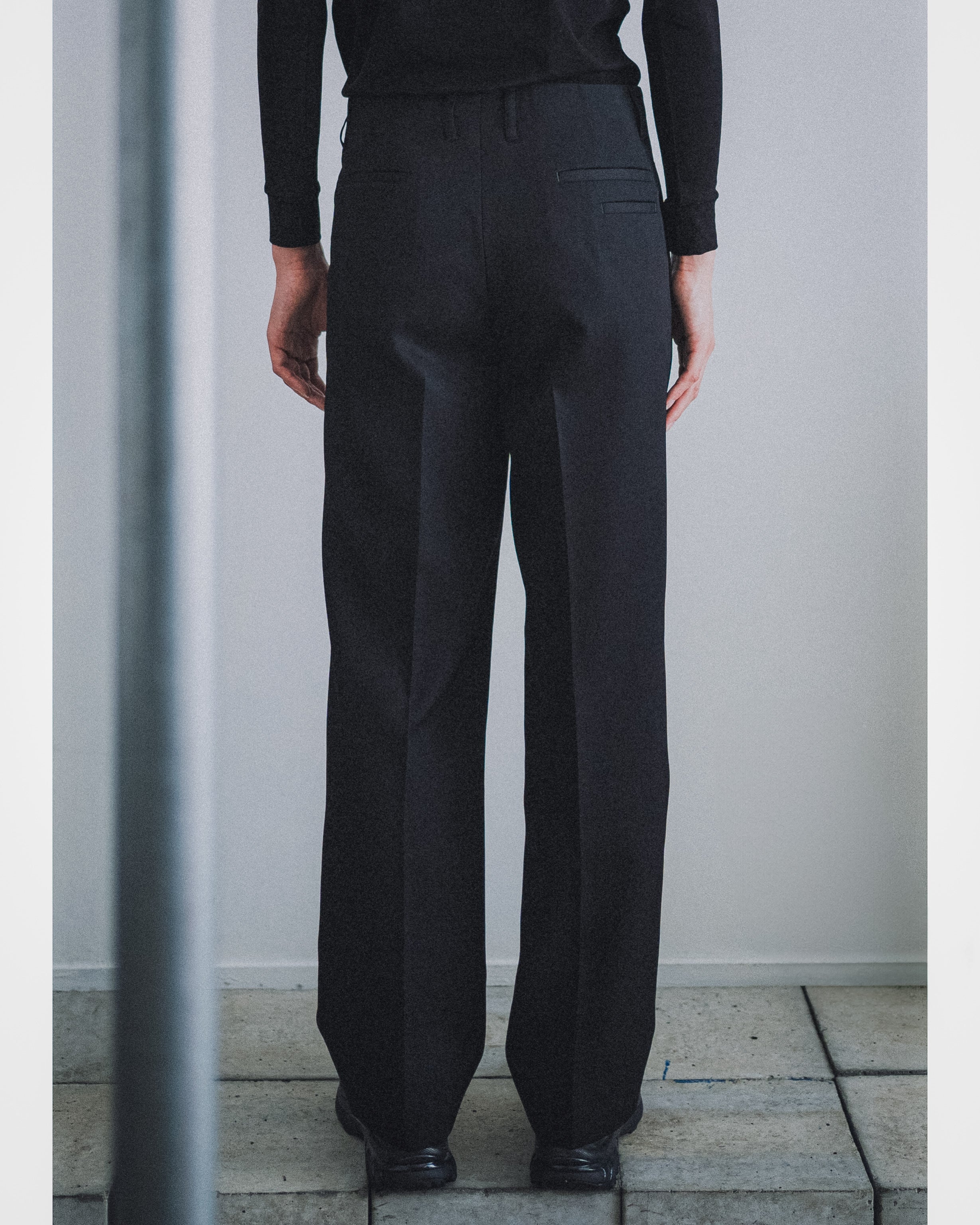 QUINN / WIDE TAILORED PANTS