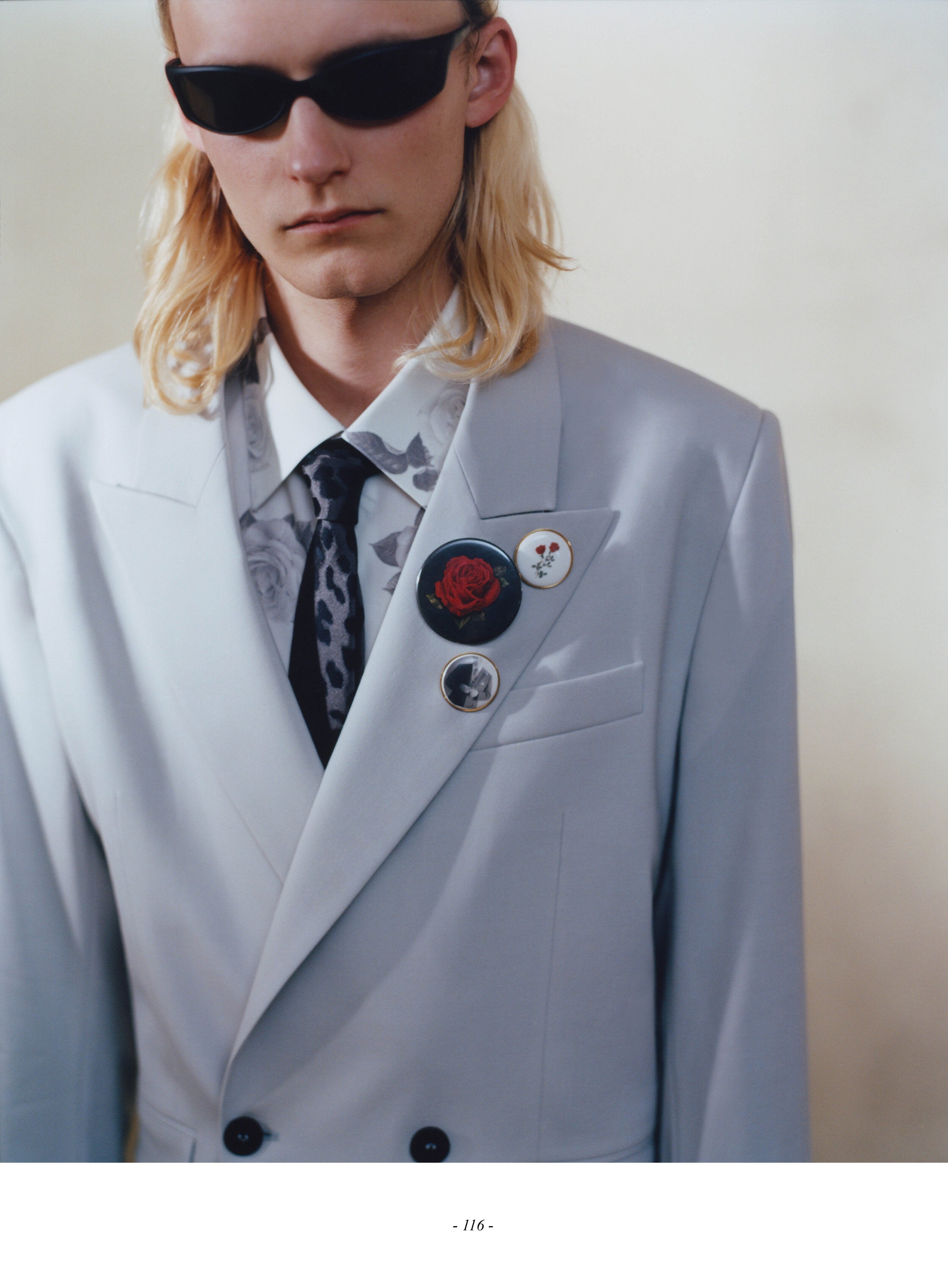 DOUBLE BREASTED BLAZER (GRY) - Baby's all right