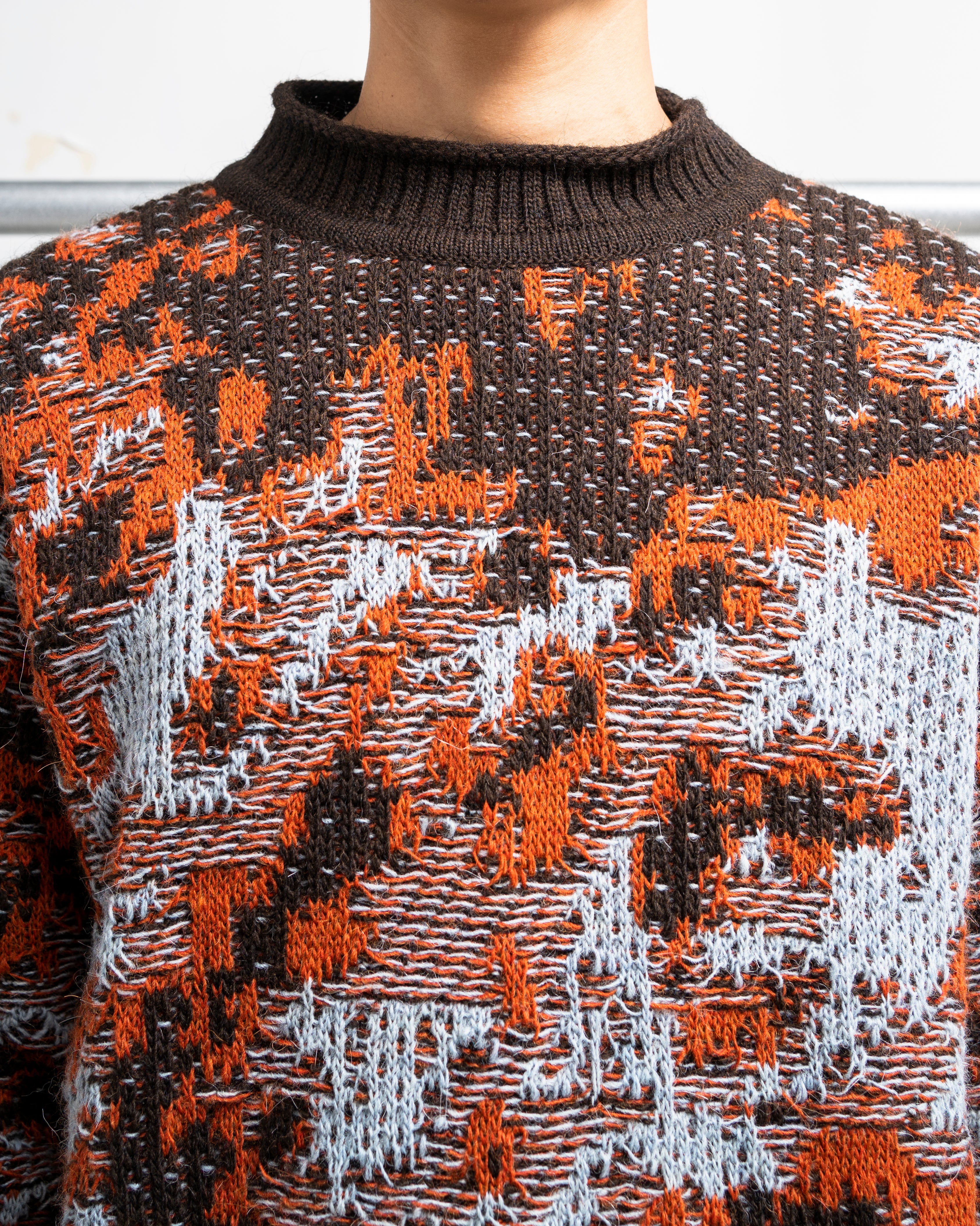 CIEL RUST KNIT SWEATER