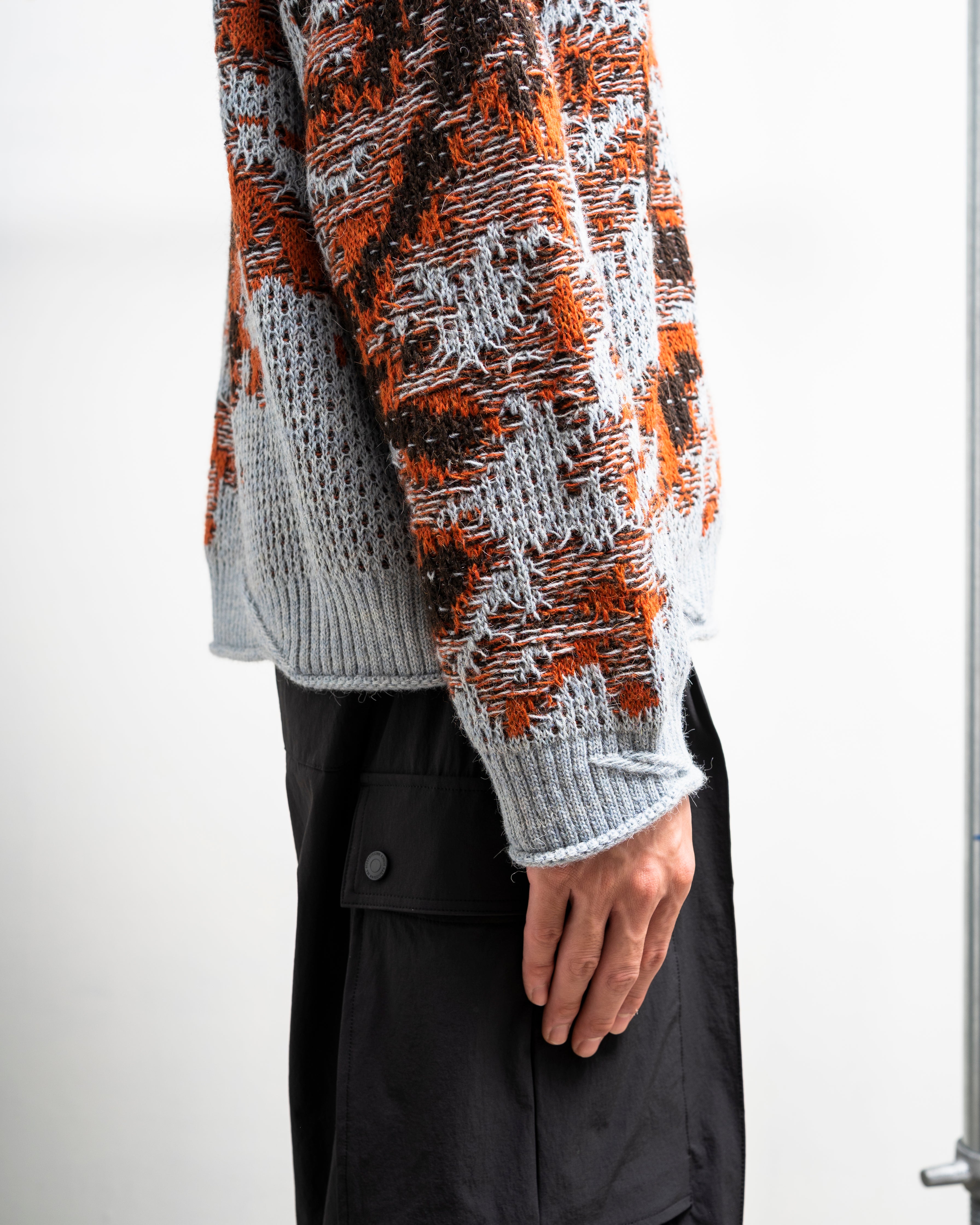 CIEL RUST KNIT SWEATER