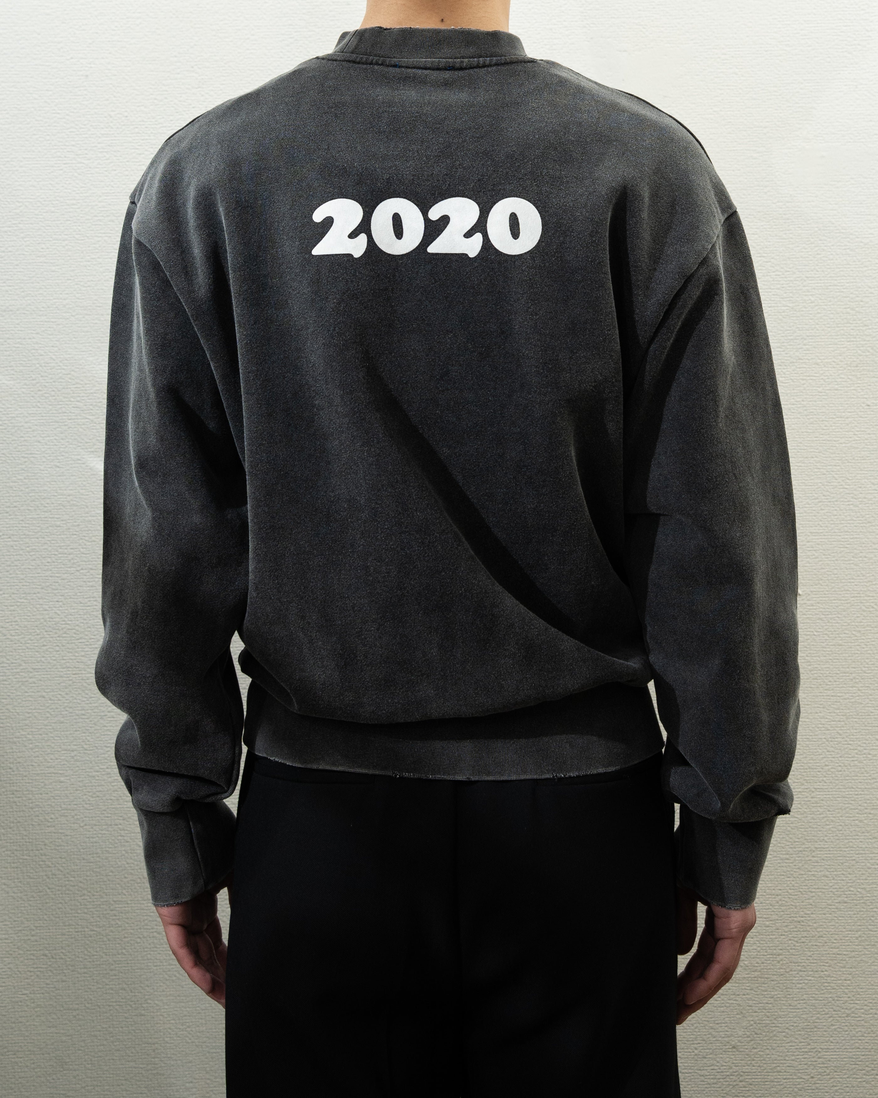 DROP OUT SWEATER VINTAGE BLACK *LAST