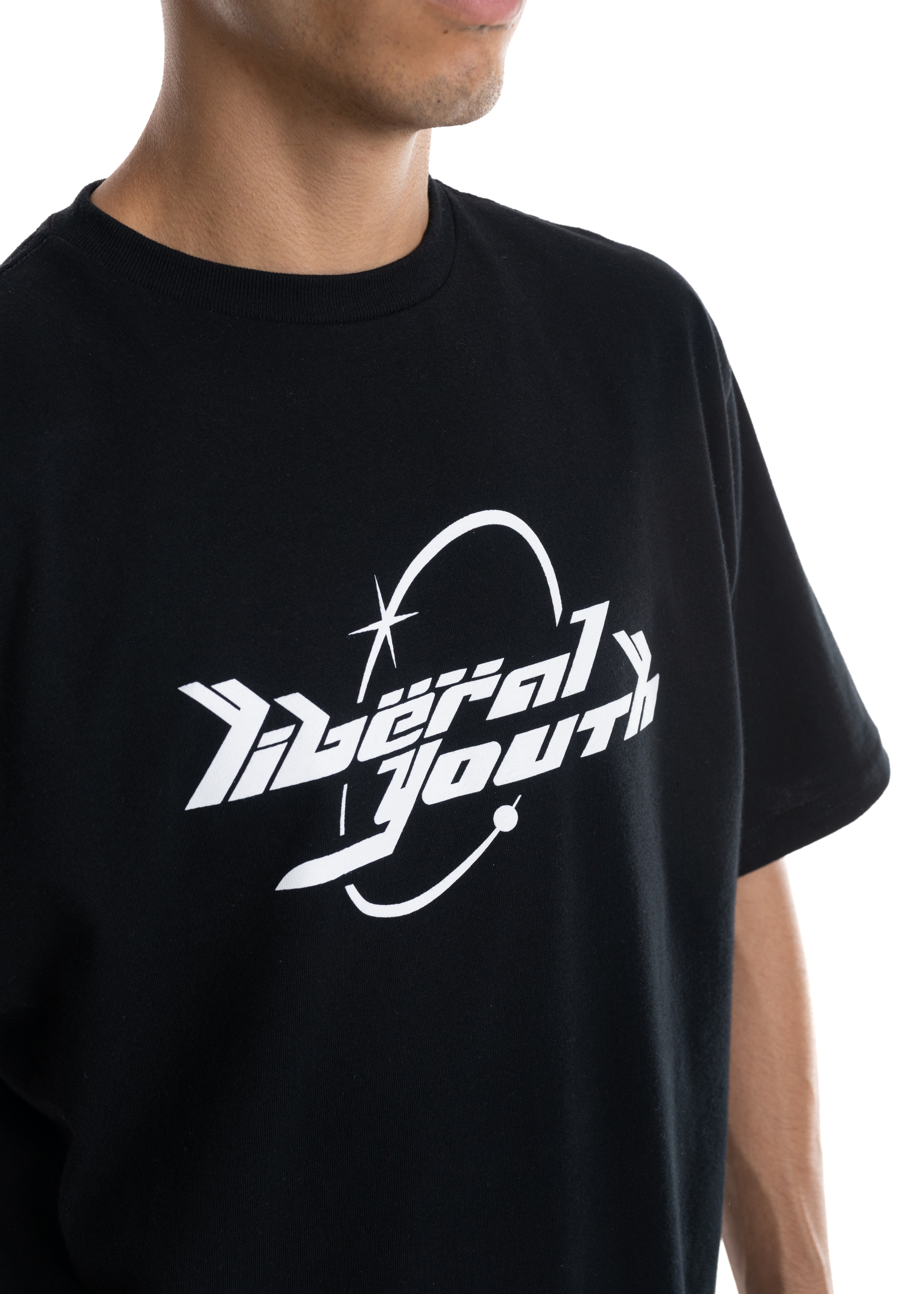 90S LYM T-SHIRT KNIT (BLK)