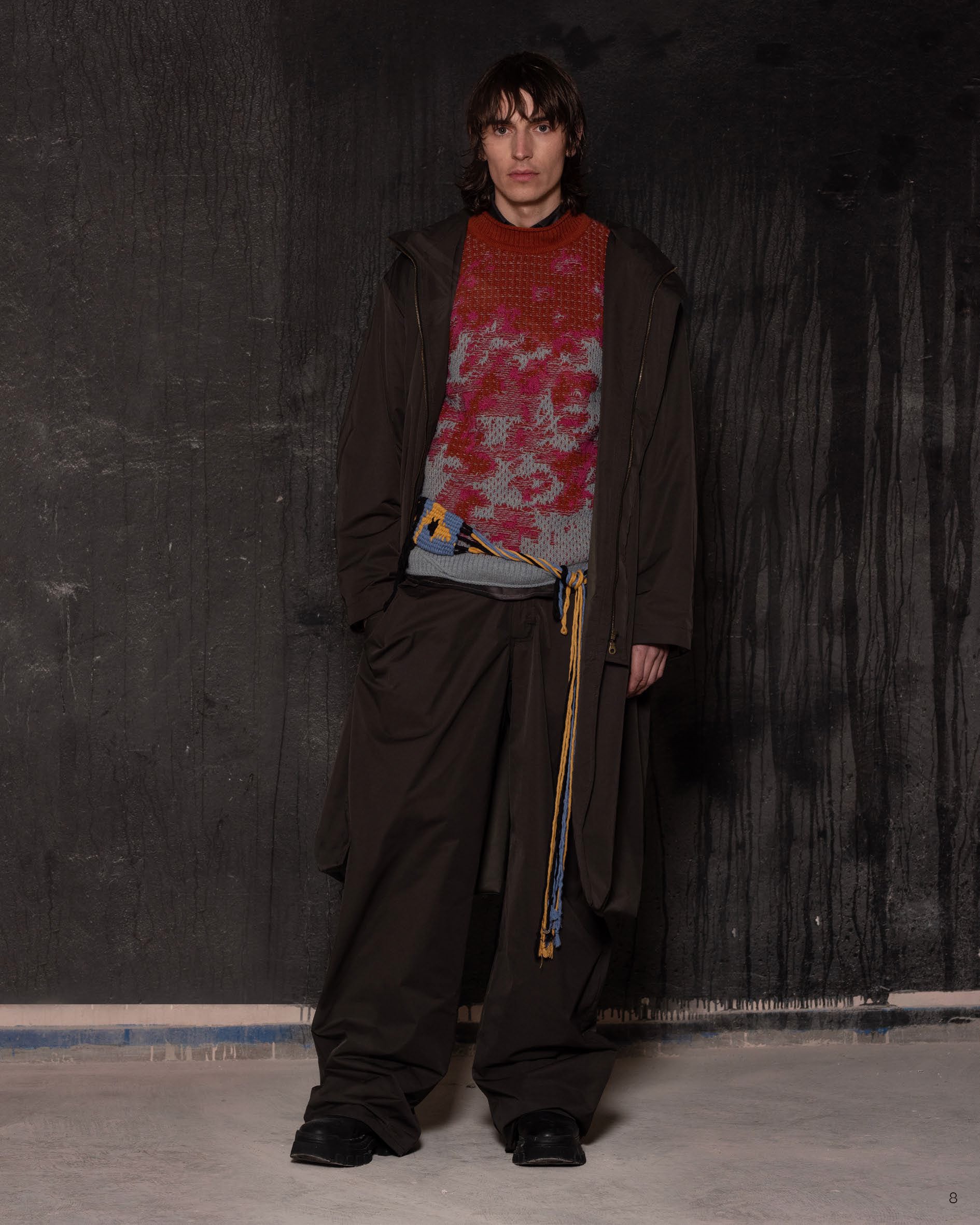 CIEL RUST KNIT SWEATER