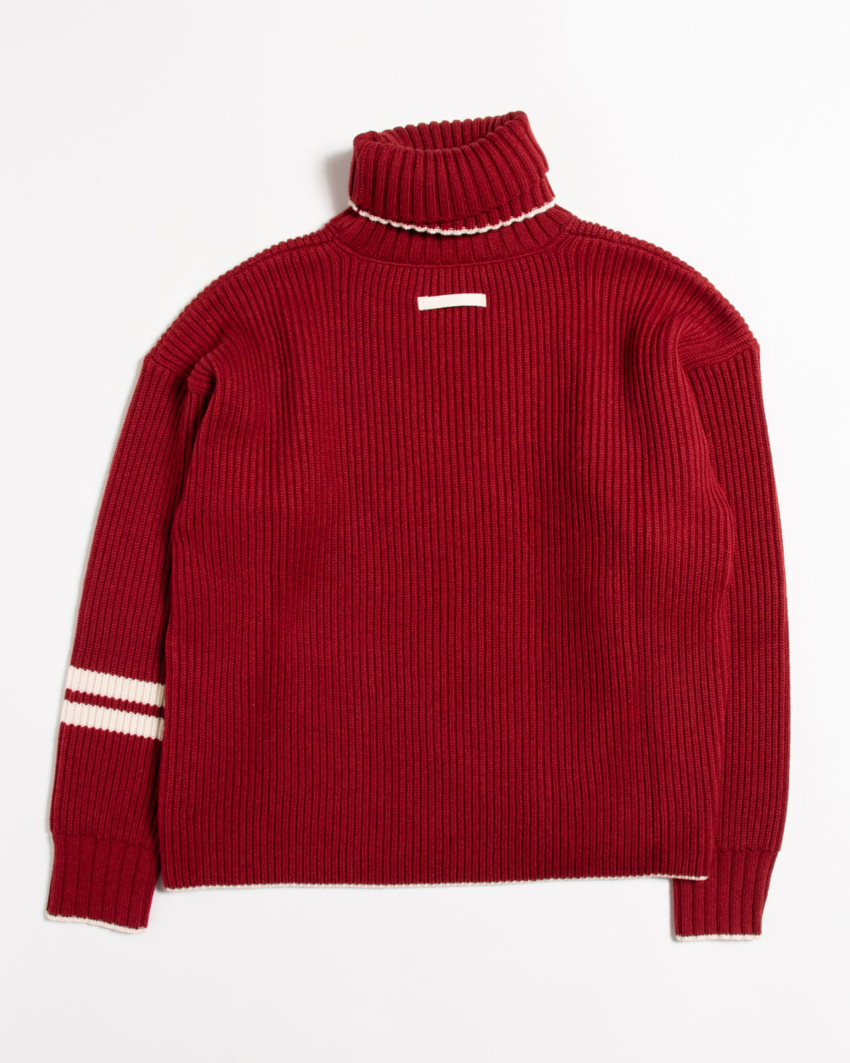 ROLL NECK WOOL & CASHMERE SWEATER (IVY RED) - Baby's all right