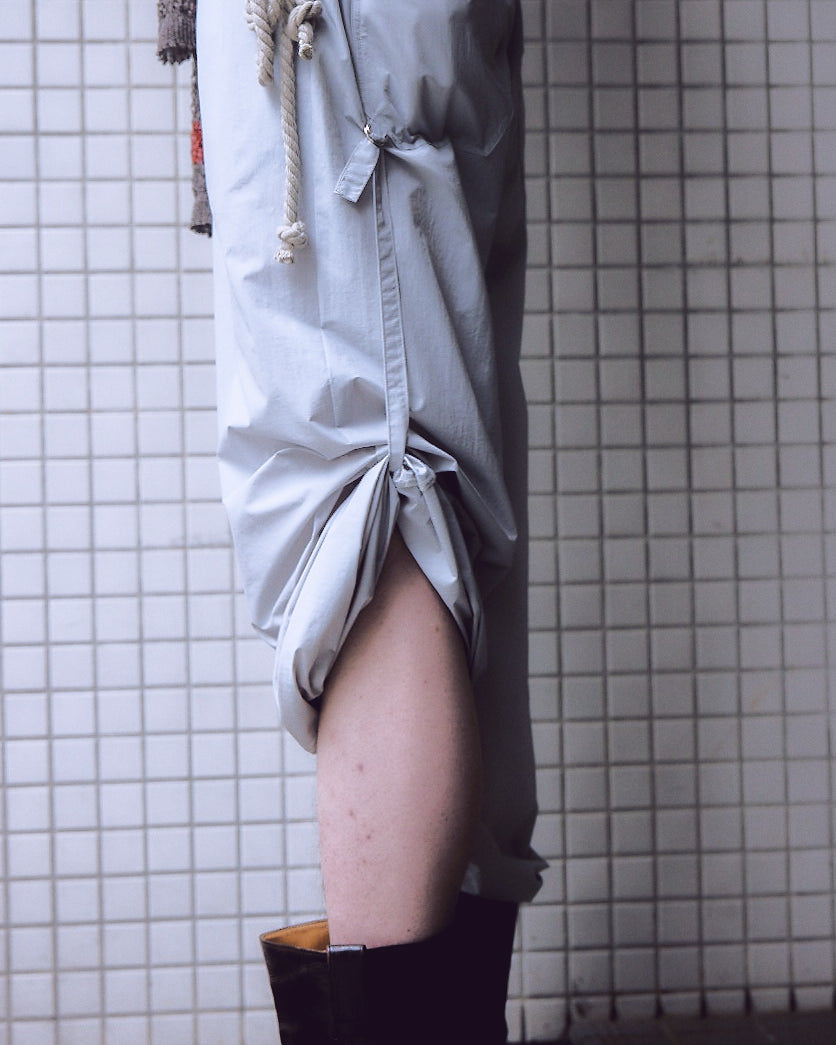SILVER GREY ROPE PANTS