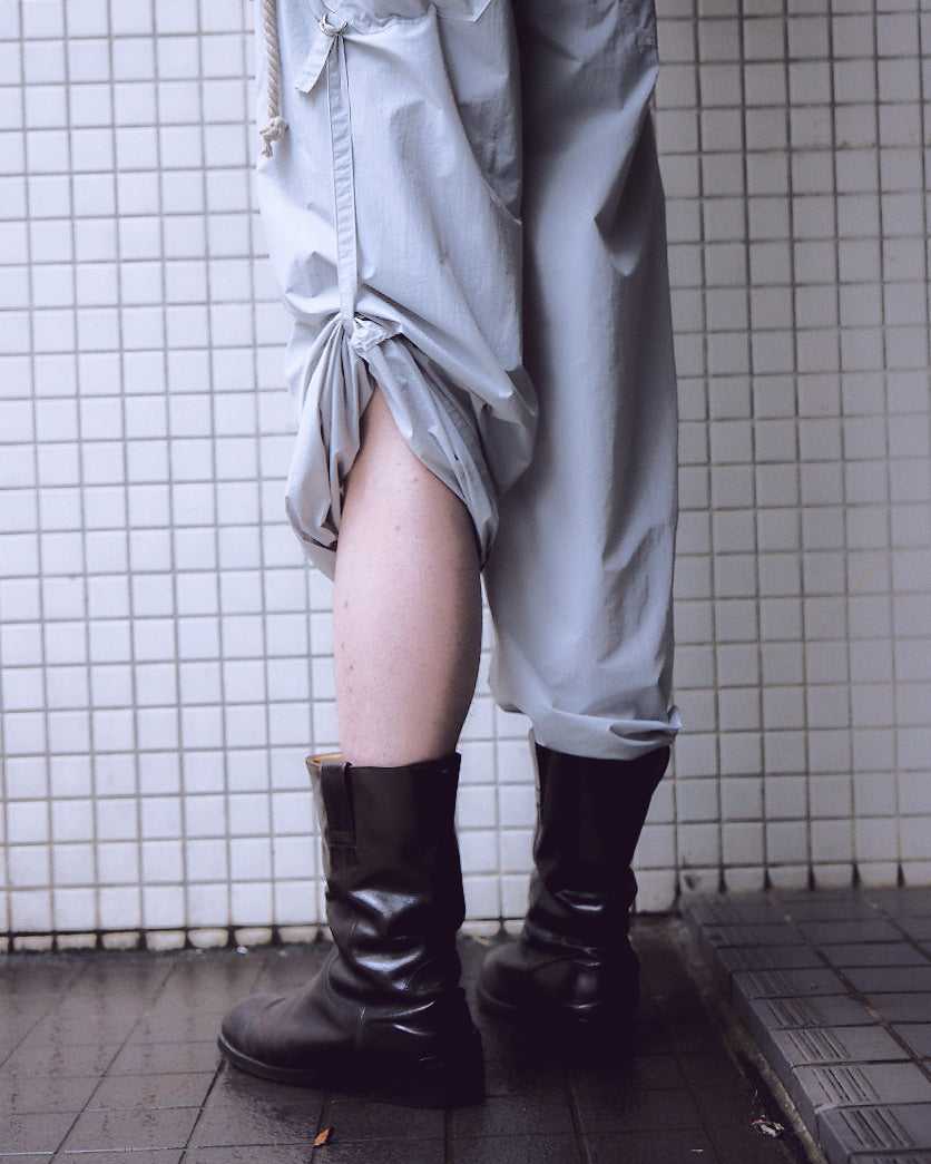 SILVER GREY ROPE PANTS