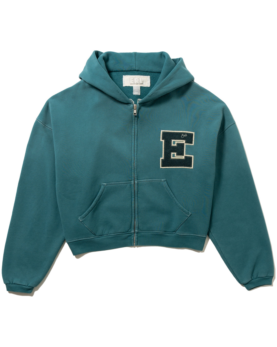 UNISEX LETTERMAN HOODIE KNIT