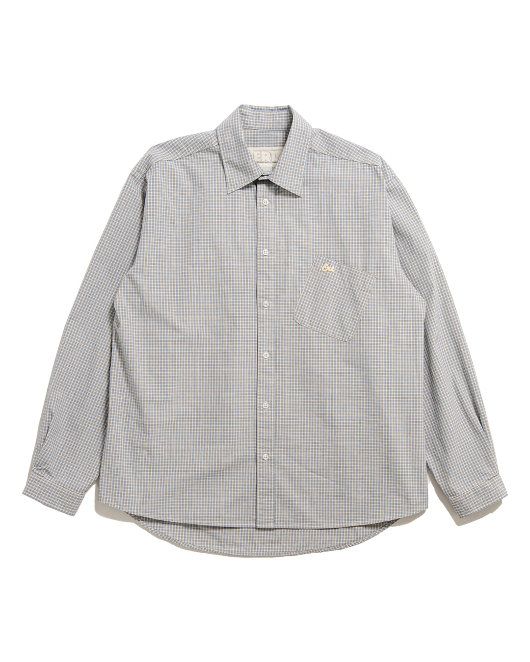UNISEX LIGHT CHECK SHIRT WOVEN