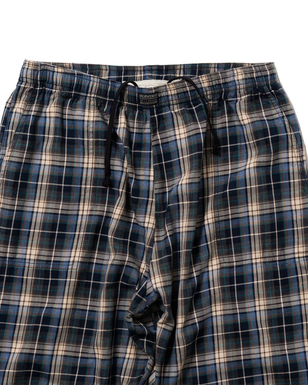 UNISEX PLAID LOUNGE PANTS WOOVEN
