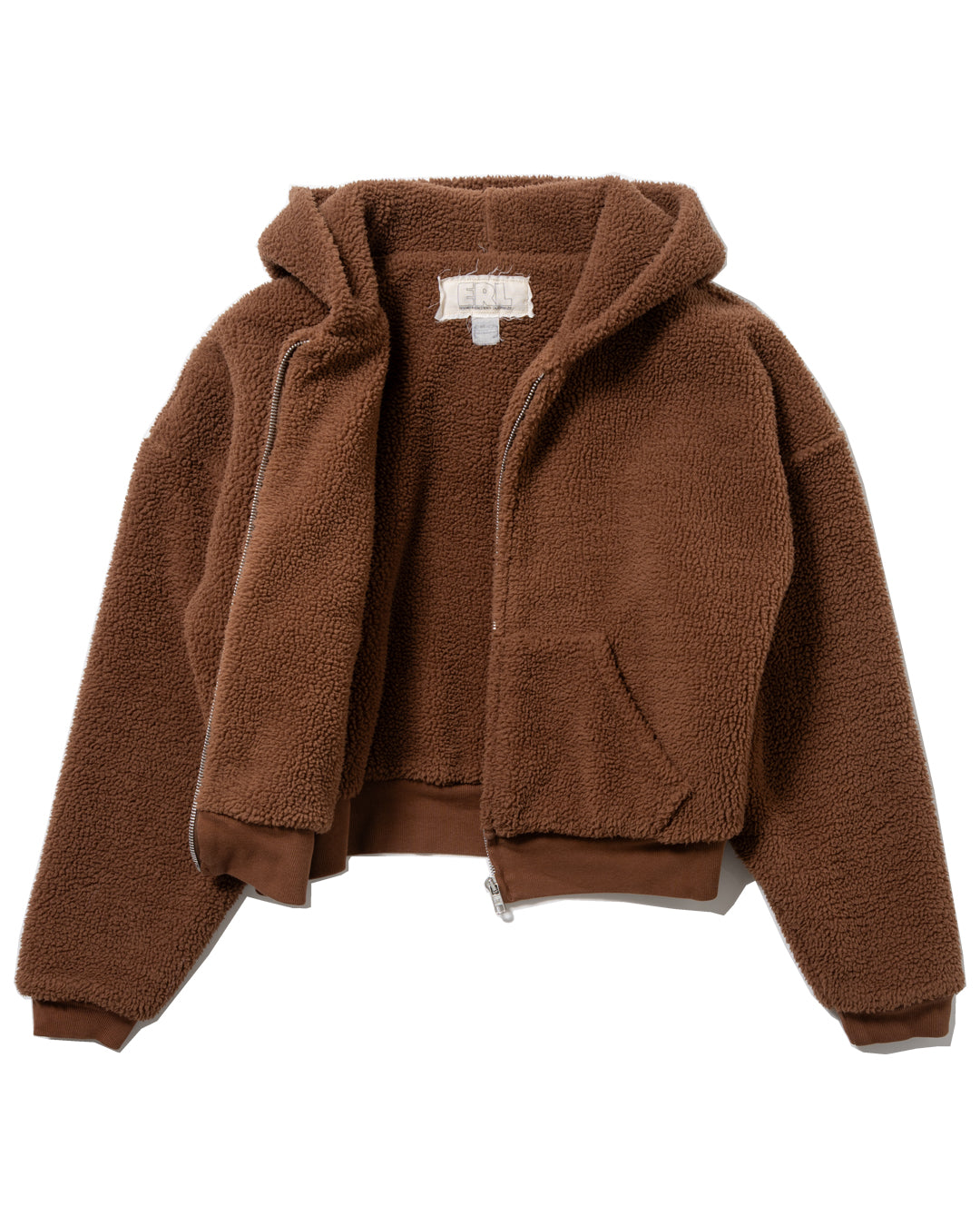 UNISEX TERRY ZIPPED HOODIE KNIT
