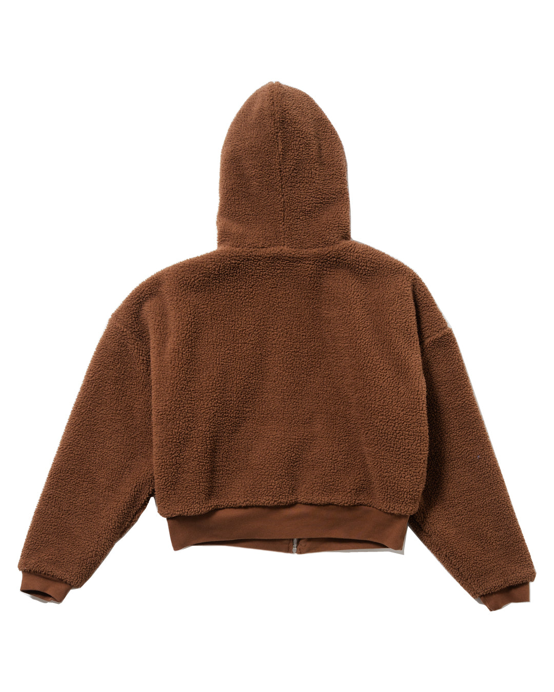 UNISEX TERRY ZIPPED HOODIE KNIT