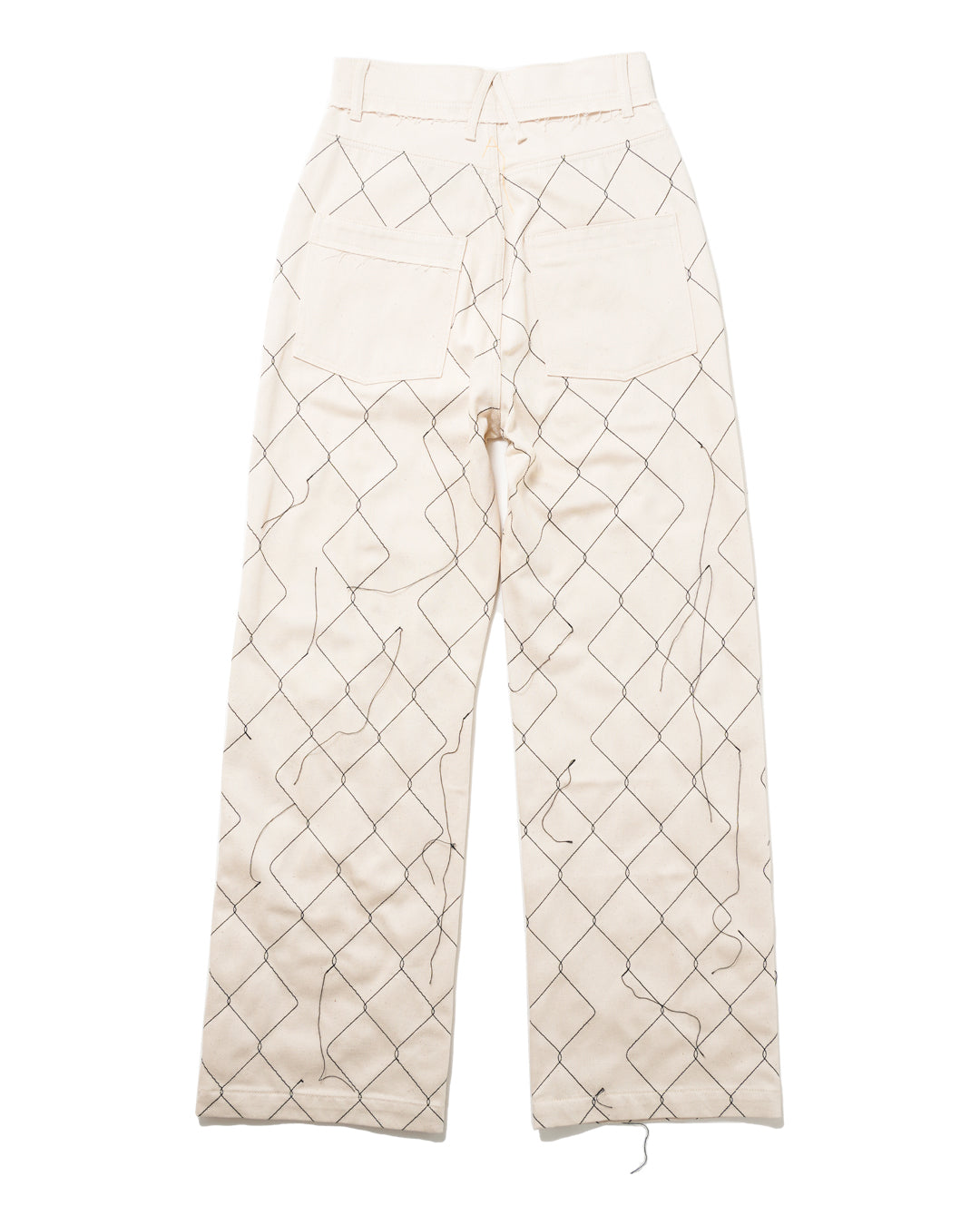 BIG FIT CARGO DENIM TROUSER WITH CHAINLINK (NAT)