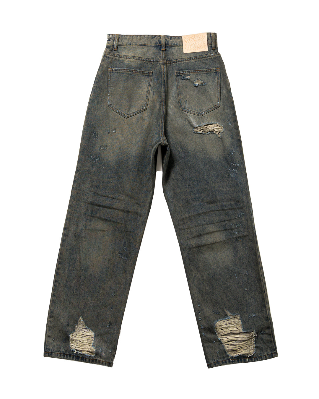 LAX BAGGY DENIM , junkyard wash (MLT)