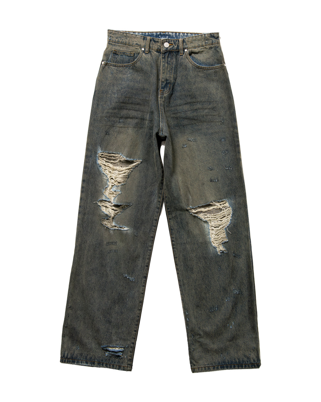 LAX BAGGY DENIM , junkyard wash (MLT)