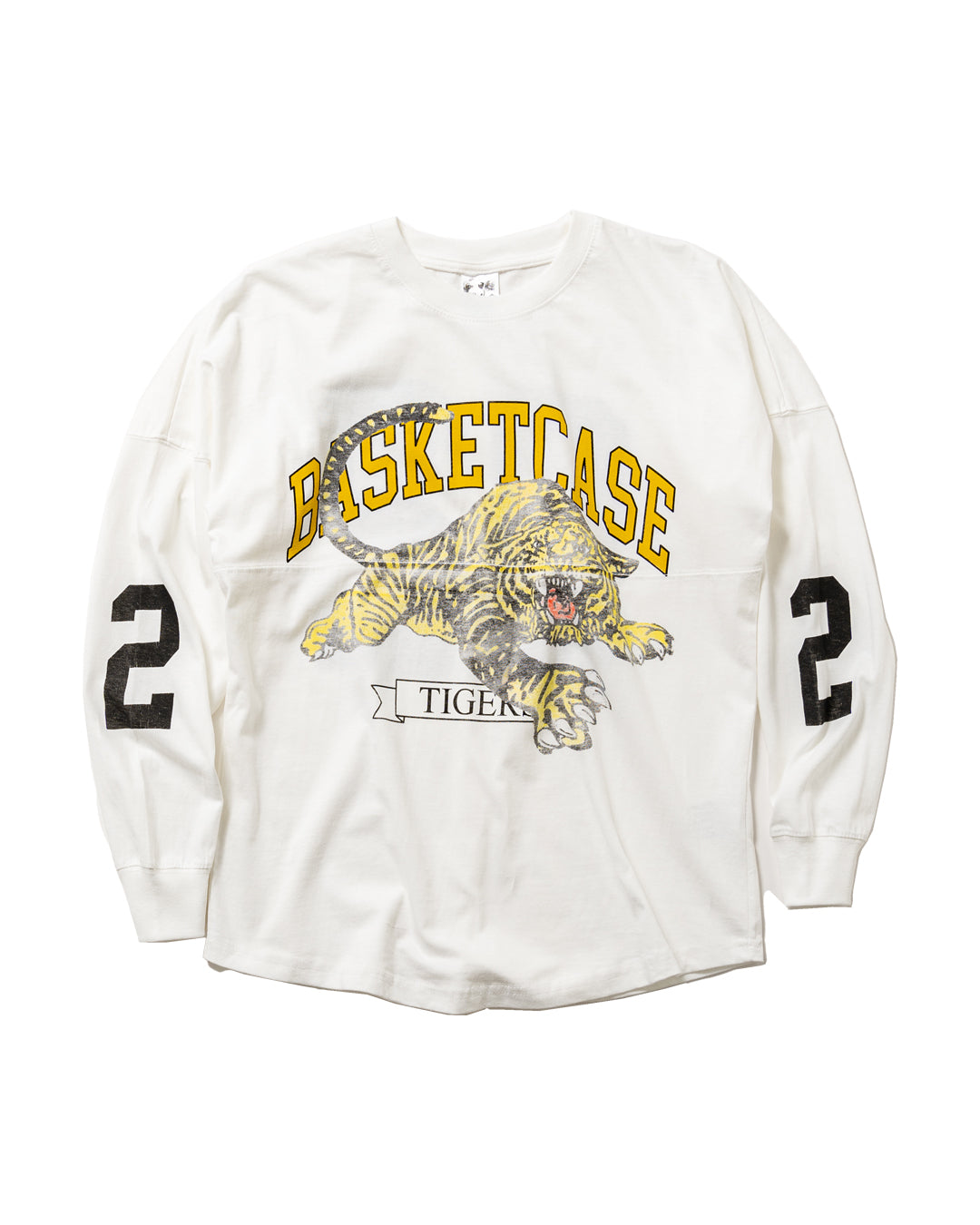 TIGER , football longsleeve (WHT)