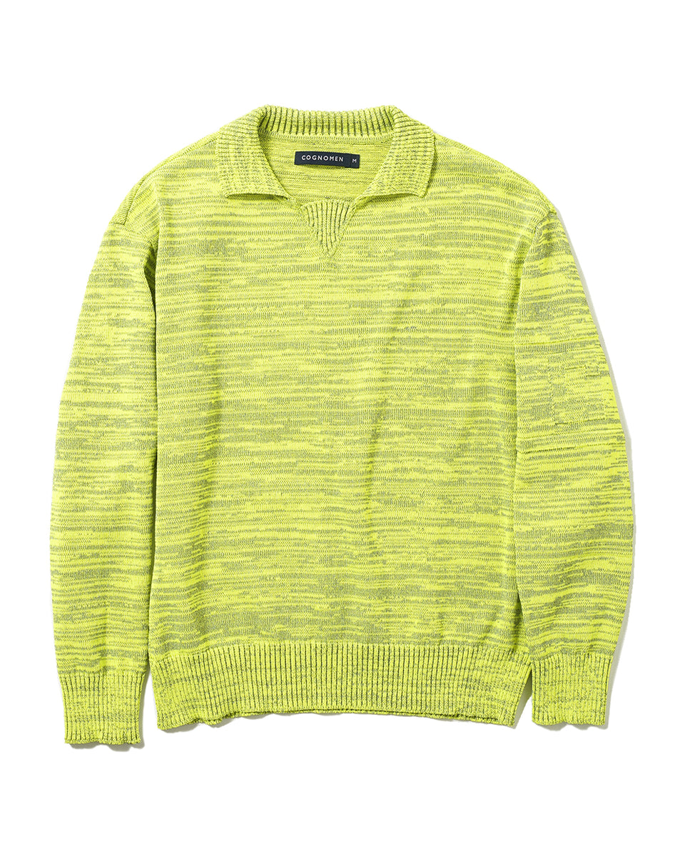 COGNOMEN - REFLECTOR FOOTBALL KNIT (YEL)｜Baby