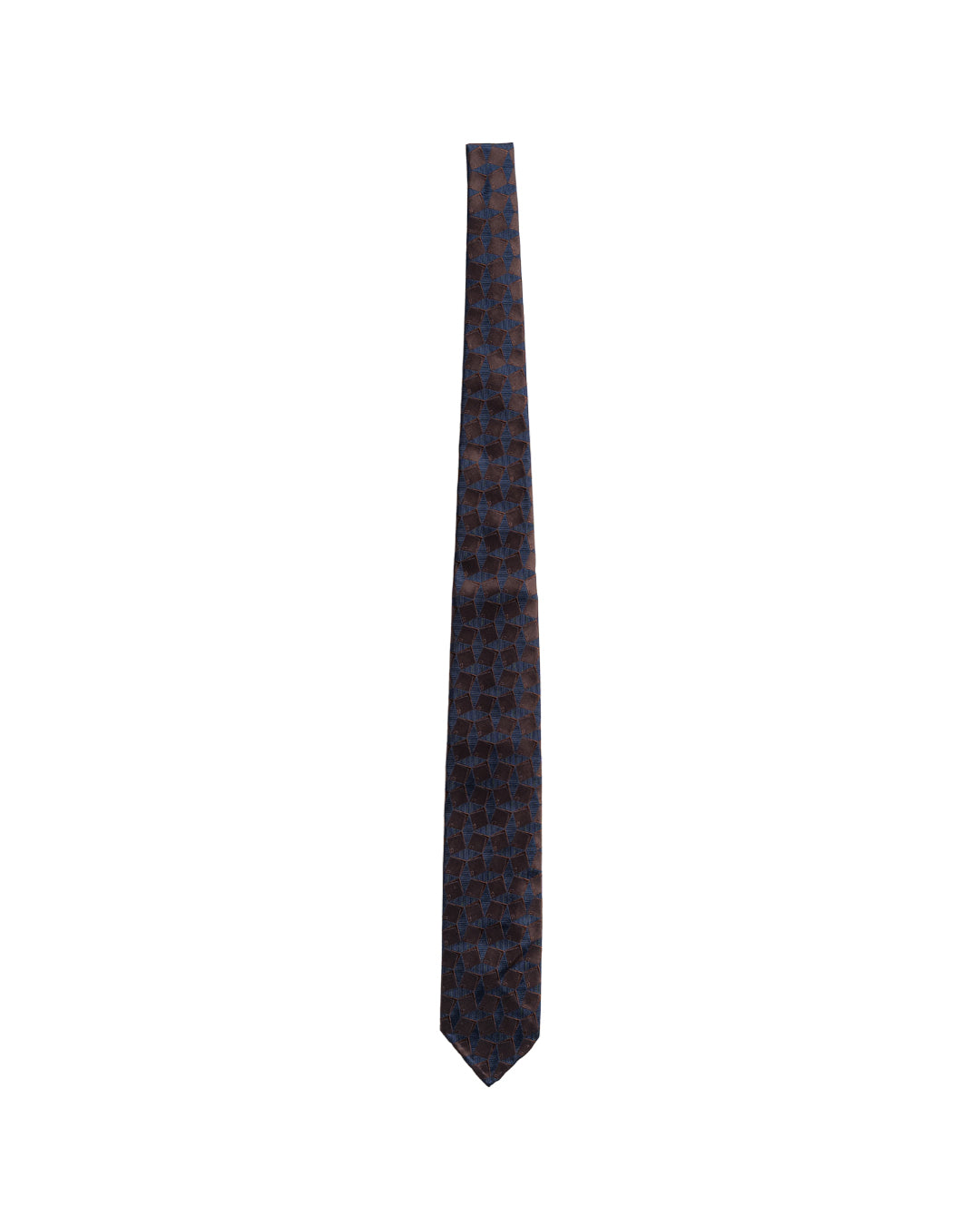 BLUE/BROWN CM TIE