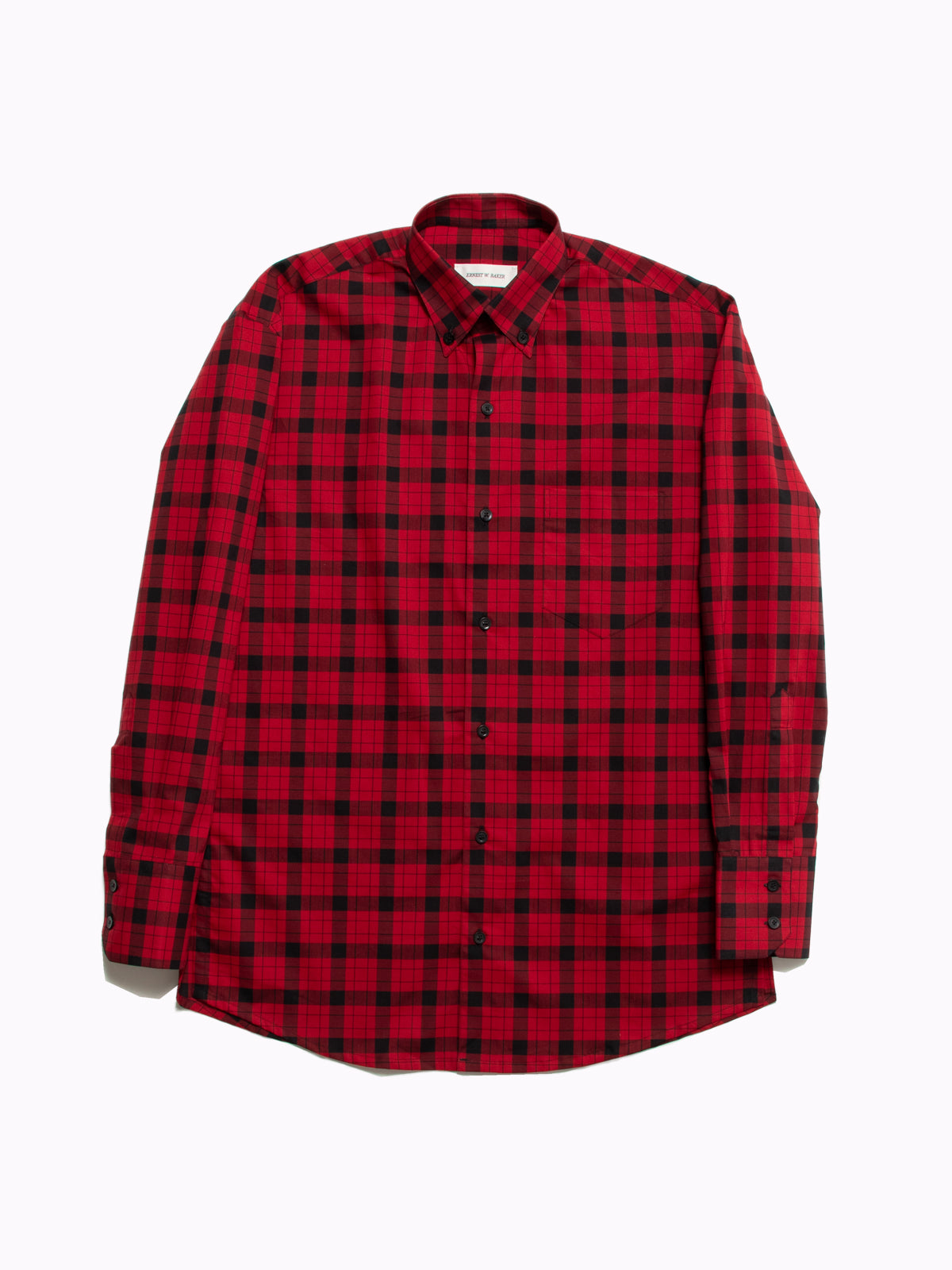CLASSIC SHIRT (RED CHECK) - Baby's all right
