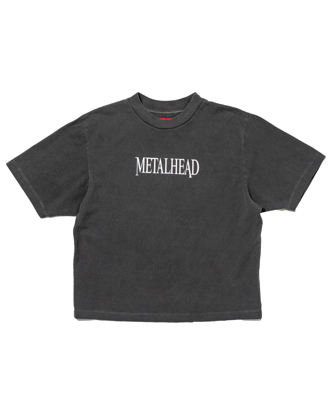 METALHEAD T-SHIRT WASHED BLACK
