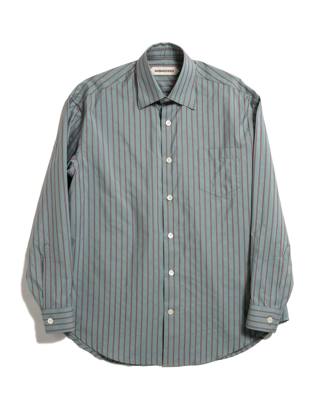COLT SHIRT / ACQUAMARINA AND GRANATA STRIPE