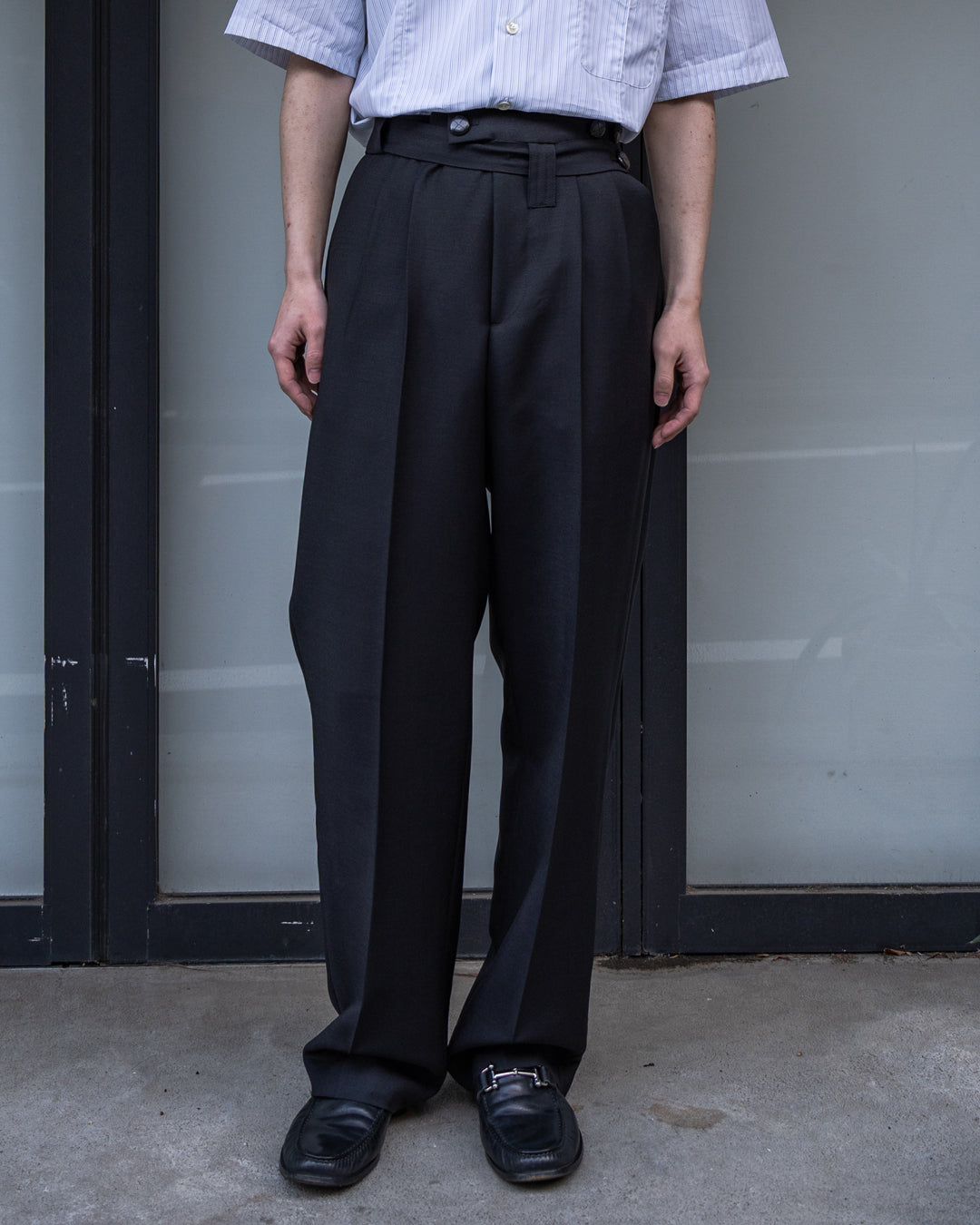 HAV TAILORED TROUSER / BLACK *LAST