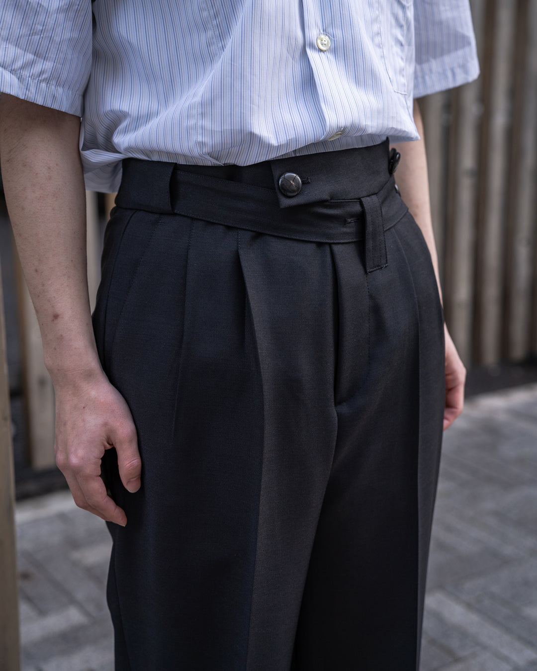 HAV TAILORED TROUSER / BLACK *LAST