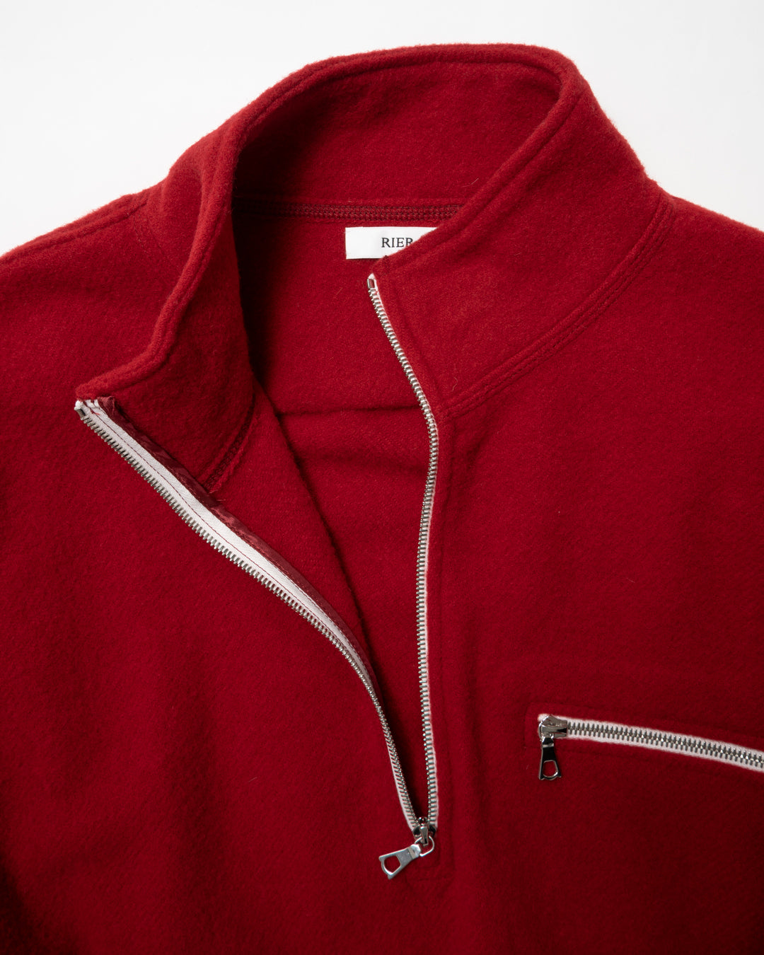 NATURAL FLEECE (RED)