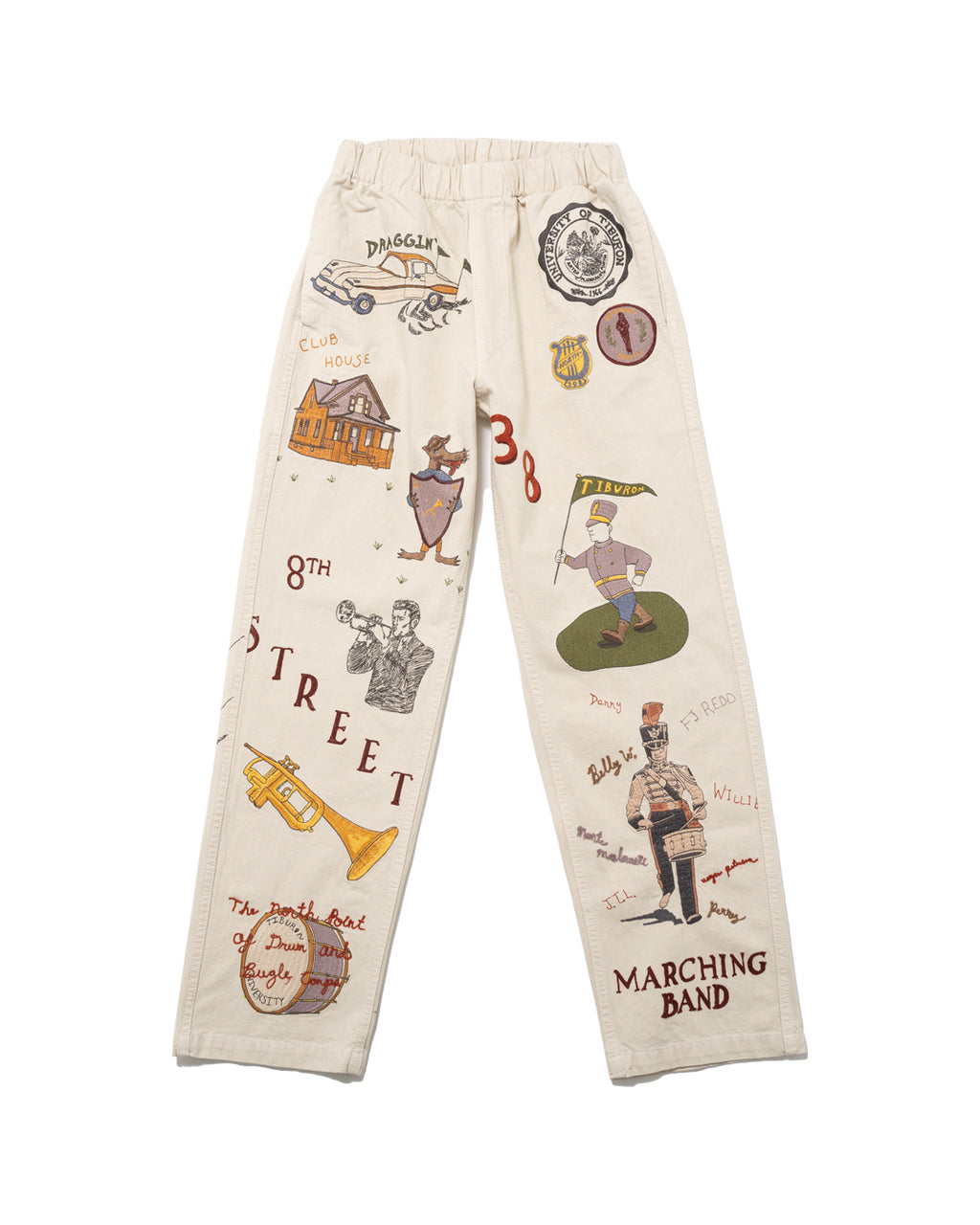 サミュエルゼリグ 24SS MARCHING 隠れ BAND PANT 完売品