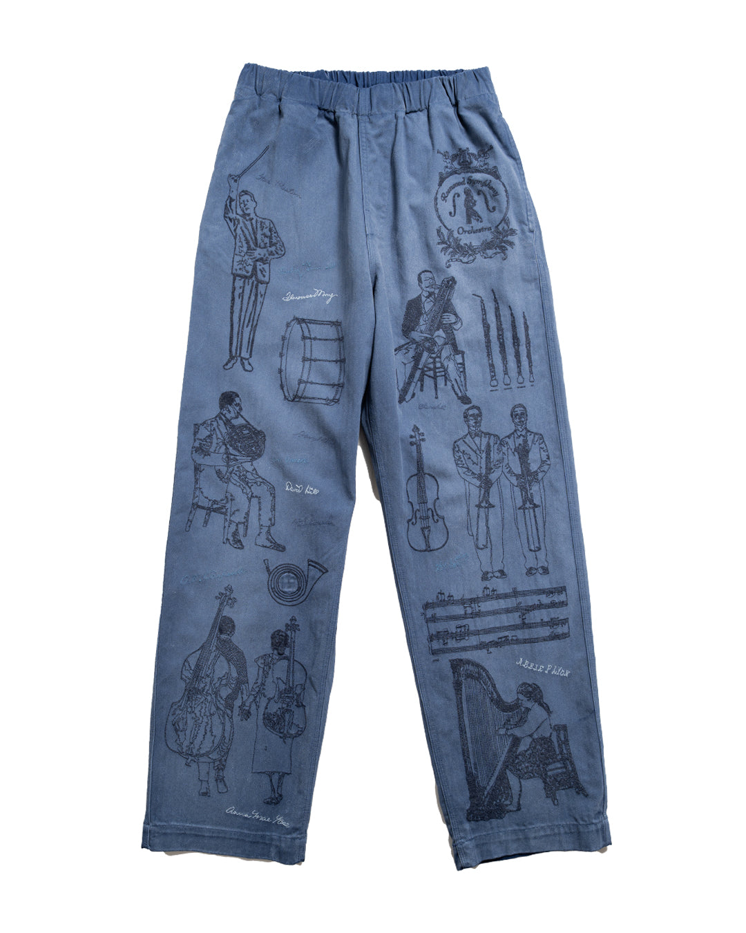 ORCHESTRA PANT CHORE BLUE