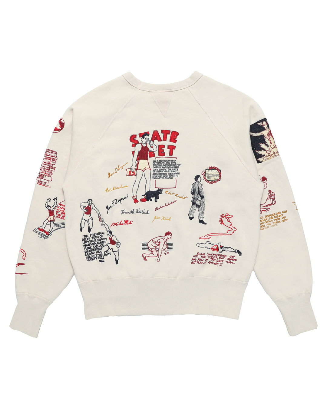 SAMUEL ZELIG - VARSITY CREWNECK｜Baby's all right ONLINE STORE
