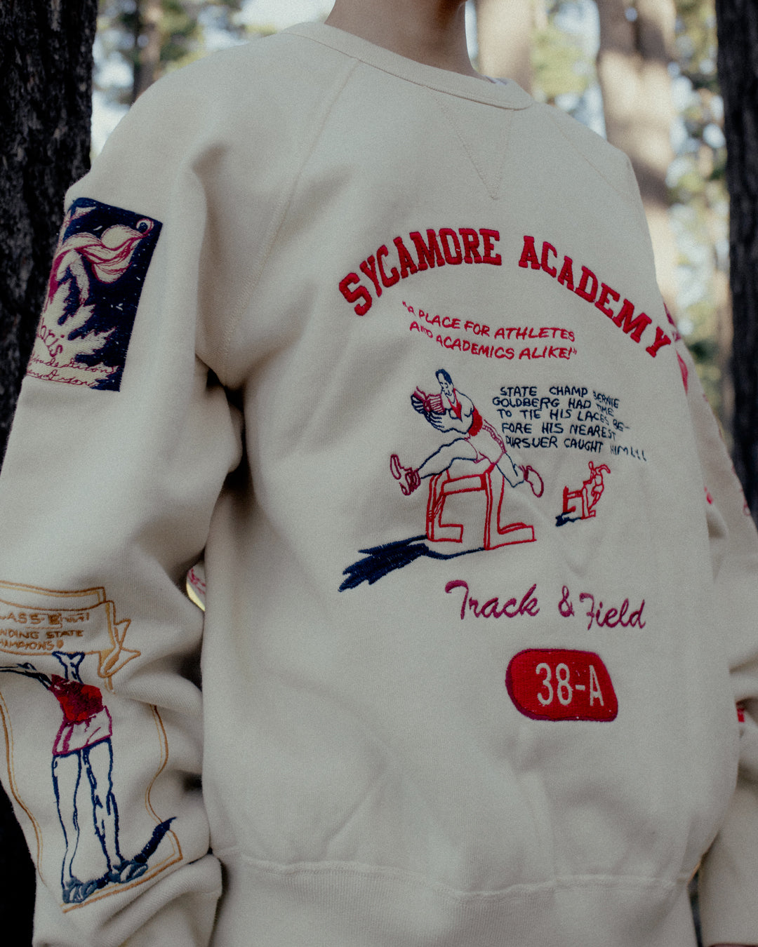 SAMUEL ZELIG - VARSITY CREWNECK｜Baby's all right ONLINE STORE