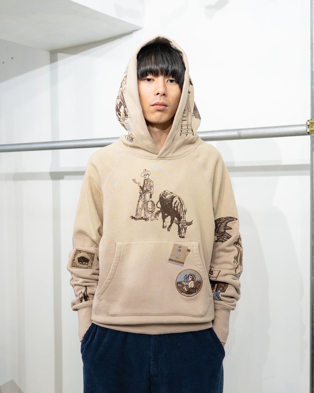 SAMUEL ZELIG - WESTERN HOODIE｜Baby's all right ONLINE STORE