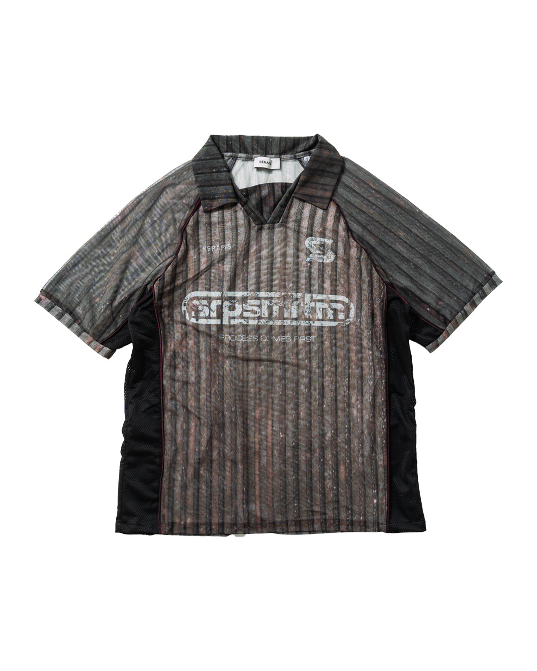 AUB STRIPES MESH FOOTBALL TOP