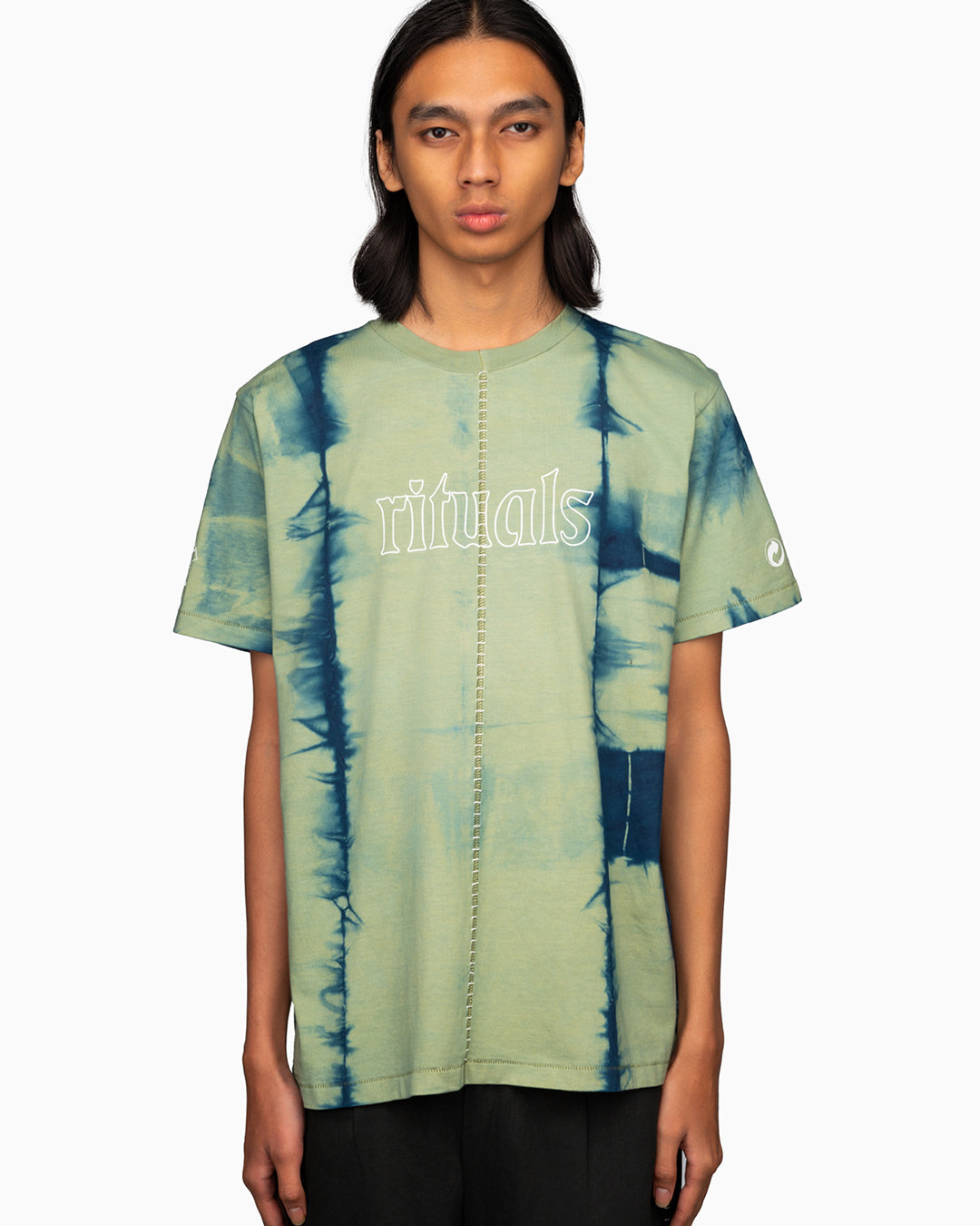 ARTISAN TIE DYE TEE (GRN) *LAST