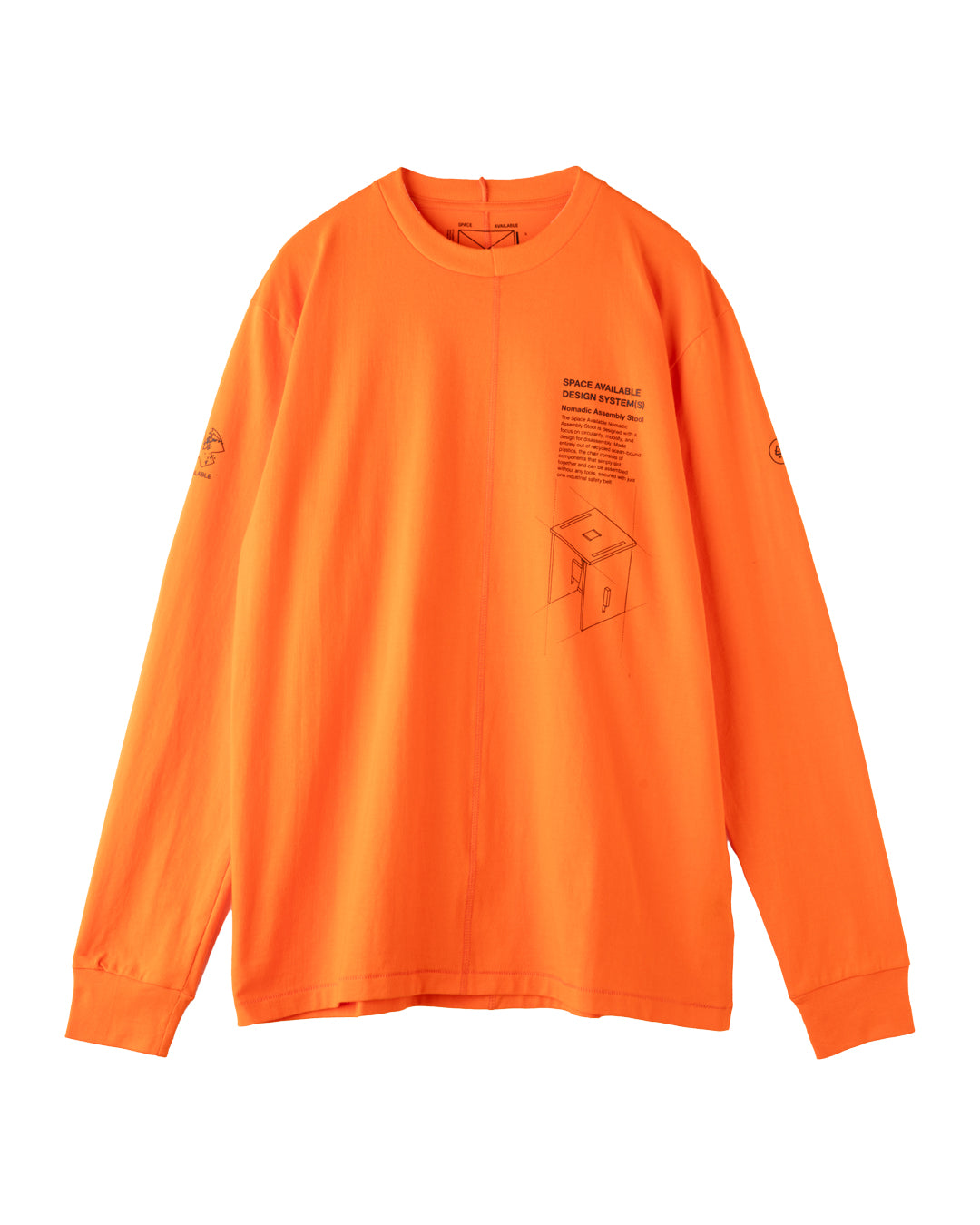 NOMADIC STOOL LONG SLEEVE TEE (ORG)